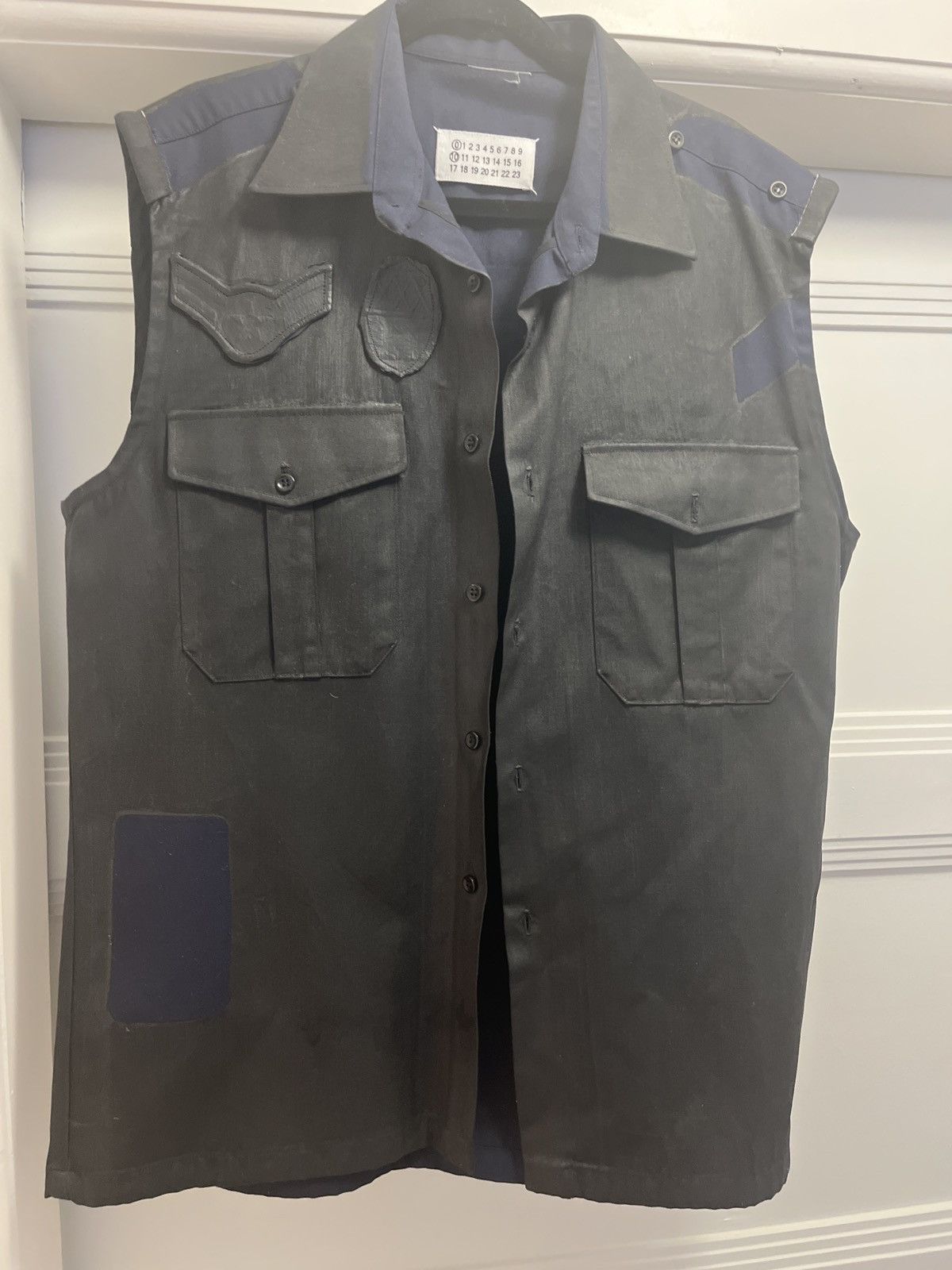 Maison Margiela Margiela police officer vest SS03 artisinal Size US L / EU 52-54 / 3 - 3 Thumbnail