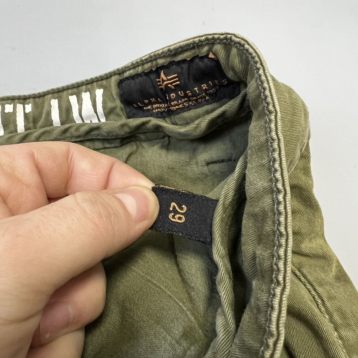 Alpha Industries Cargo ALPHA INDUSTRIES Military Design Pants Combat pants Size US 29 - 12 Thumbnail