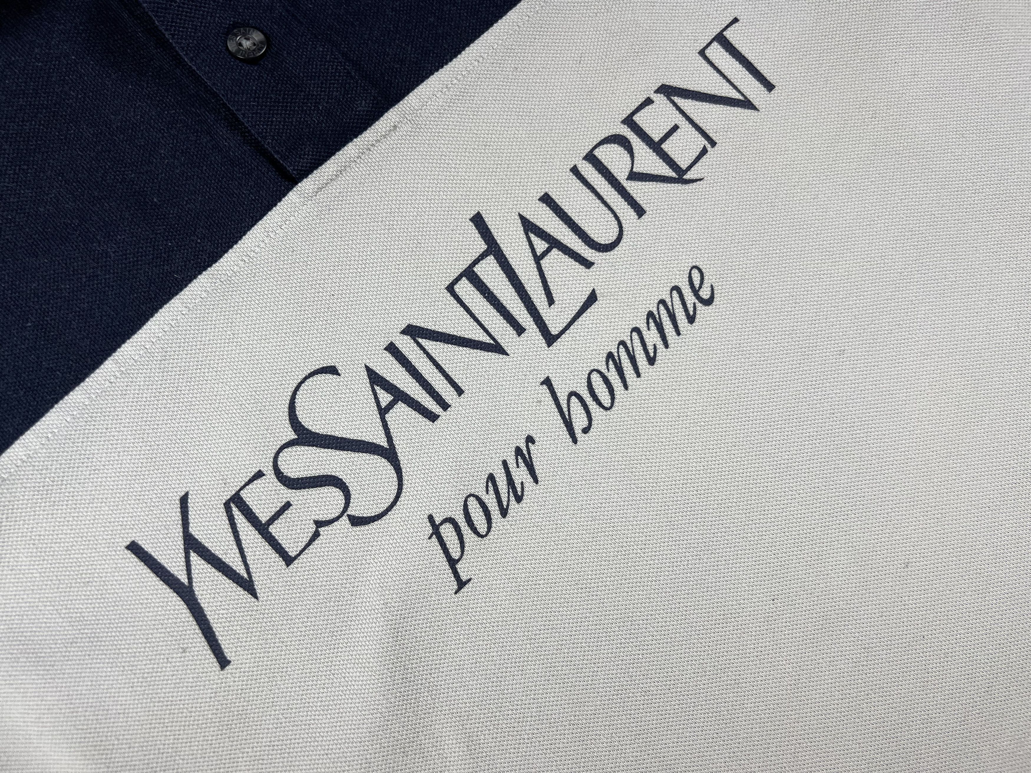Saint Laurent Paris × Yves Saint Laurent Yves Saint Laurent Polo Shirt M Size US M / EU 48-50 / 2 - 2 Thumbnail