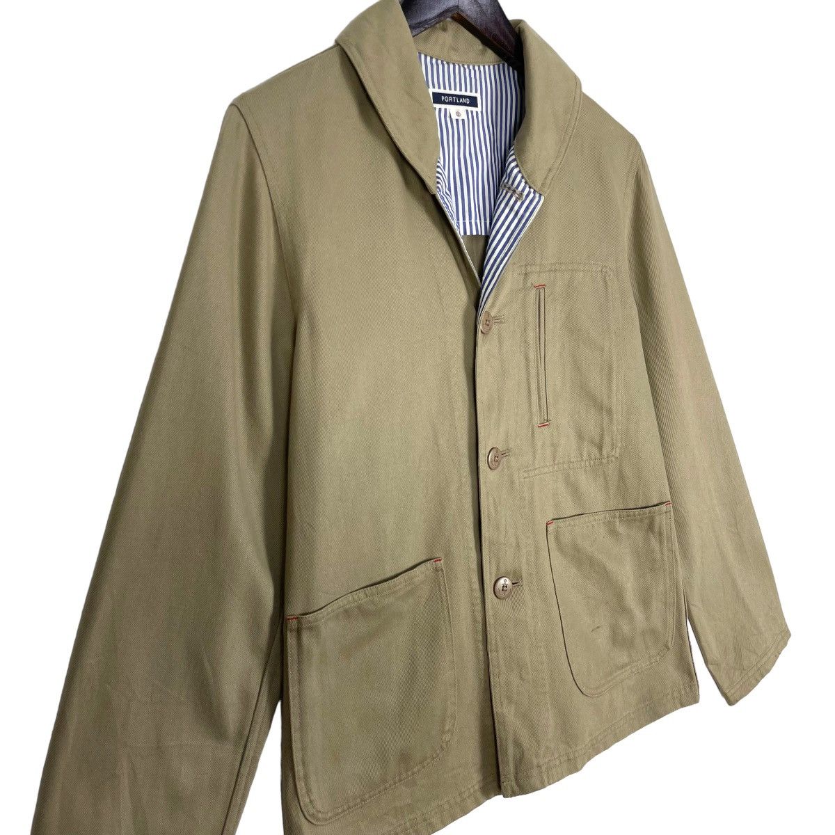 Portland Leather Vintage Portland Jacket Button Up Coat Jacket Size US S / EU 44-46 / 1 - 6 Thumbnail