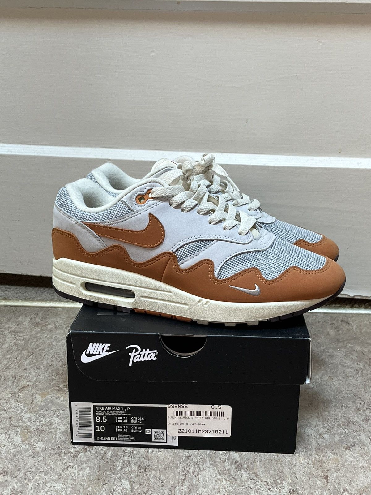 Nike × Patta Patta x Nike Air Max 1 Size US 8.5 / EU 41-42 - 1 Thumbnail