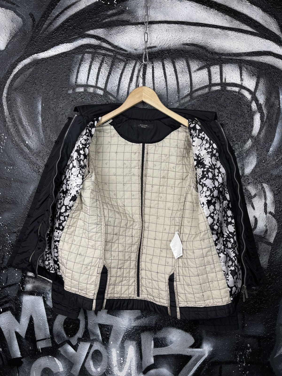 Weekend Max Mara Weekend x Max Mara Black Quilted Jacket Women’s Size 6 Size S / US 4 / IT 40 - 7 Thumbnail