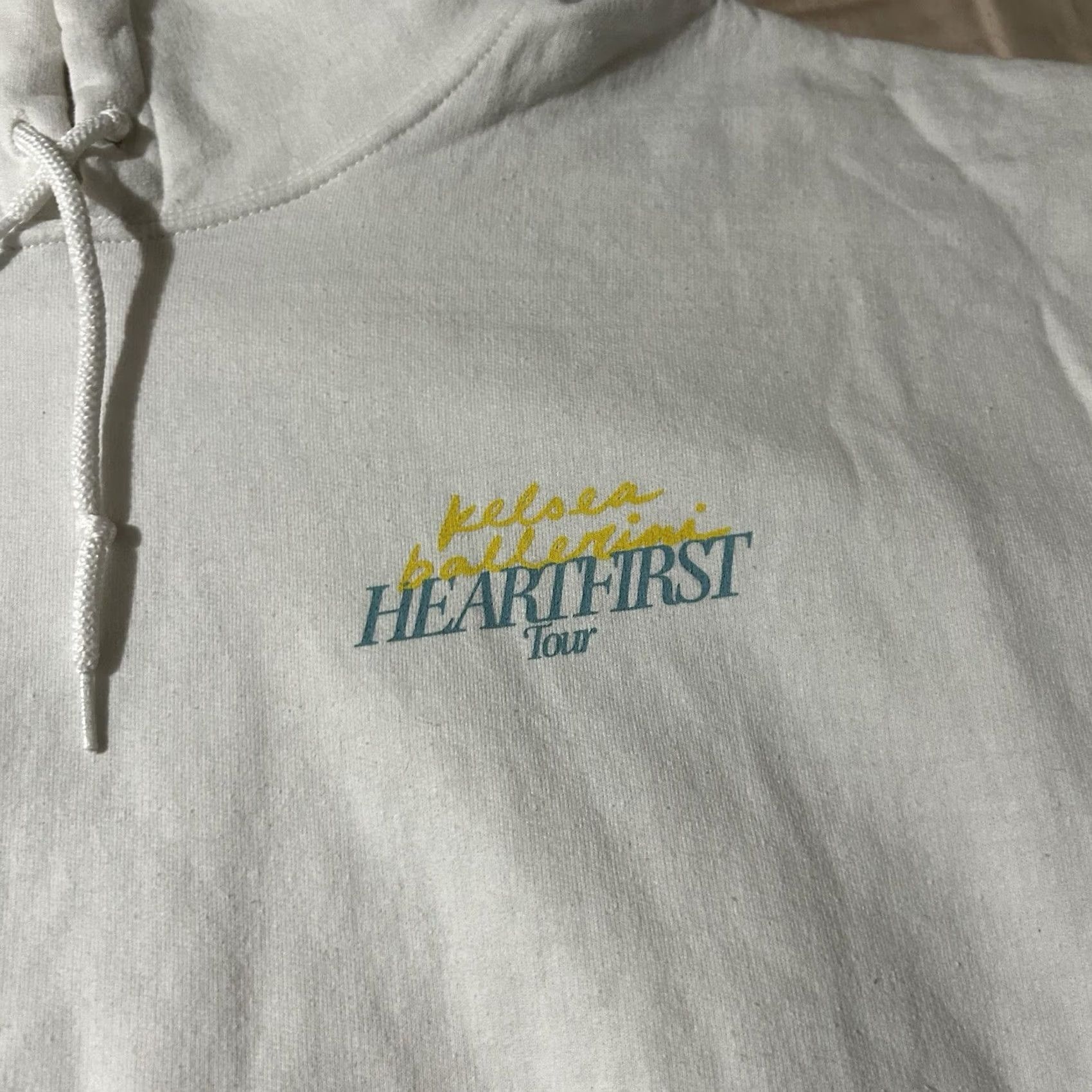 Vintage Kelsea Ballerini Heartfirst Tour Hoodie White XL Women Pullover Activewear Size XL / US 12-14 / IT 48-50 - 4 Thumbnail