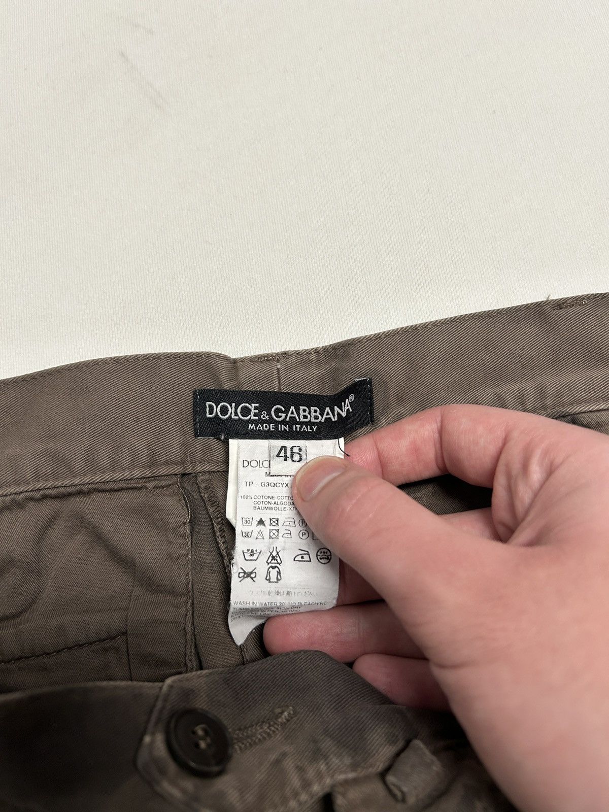 Dolce & Gabbana Skull Print Work Pants Size US 31 - 7 Thumbnail
