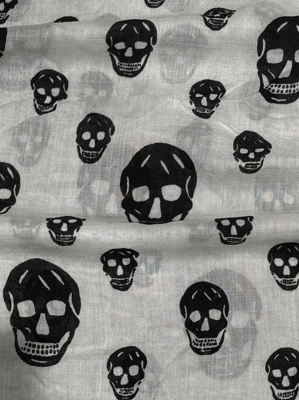 Alexander McQueen Alexander McQueen Skull Angel Scarf Size ONE SIZE - 9 Thumbnail