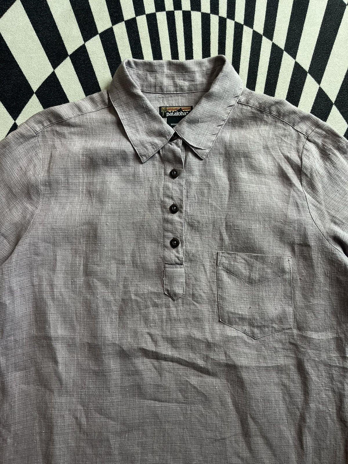Vintage Vintage Pataloha 100% HEMP Half bottom Shirt Size S / US 4 / IT 40 - 5 Thumbnail