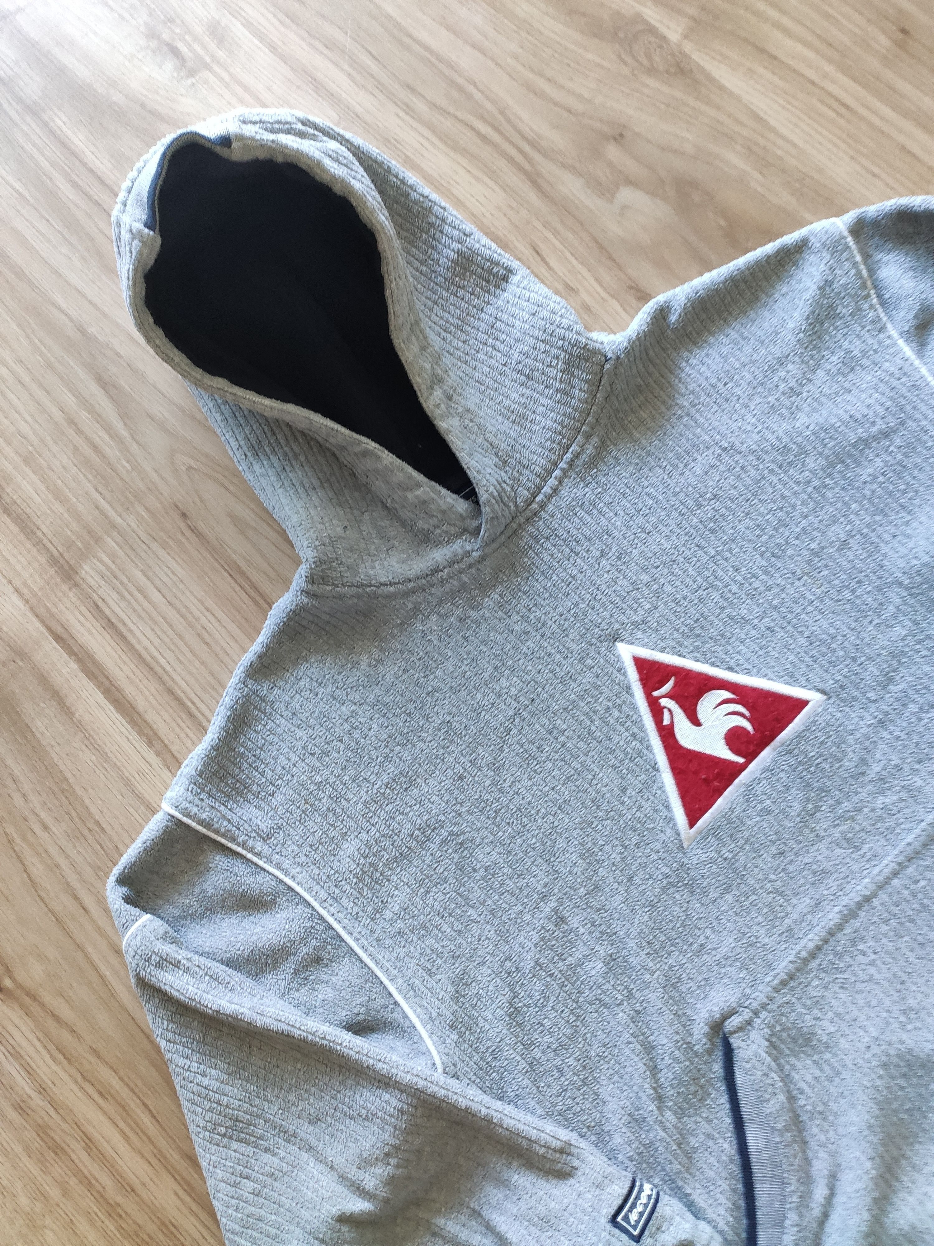 Le Coq Sportif × Vintage Vintage Le Coq Sportif boxy hoodie unisex men Size US S / EU 44-46 / 1 - 2 Thumbnail