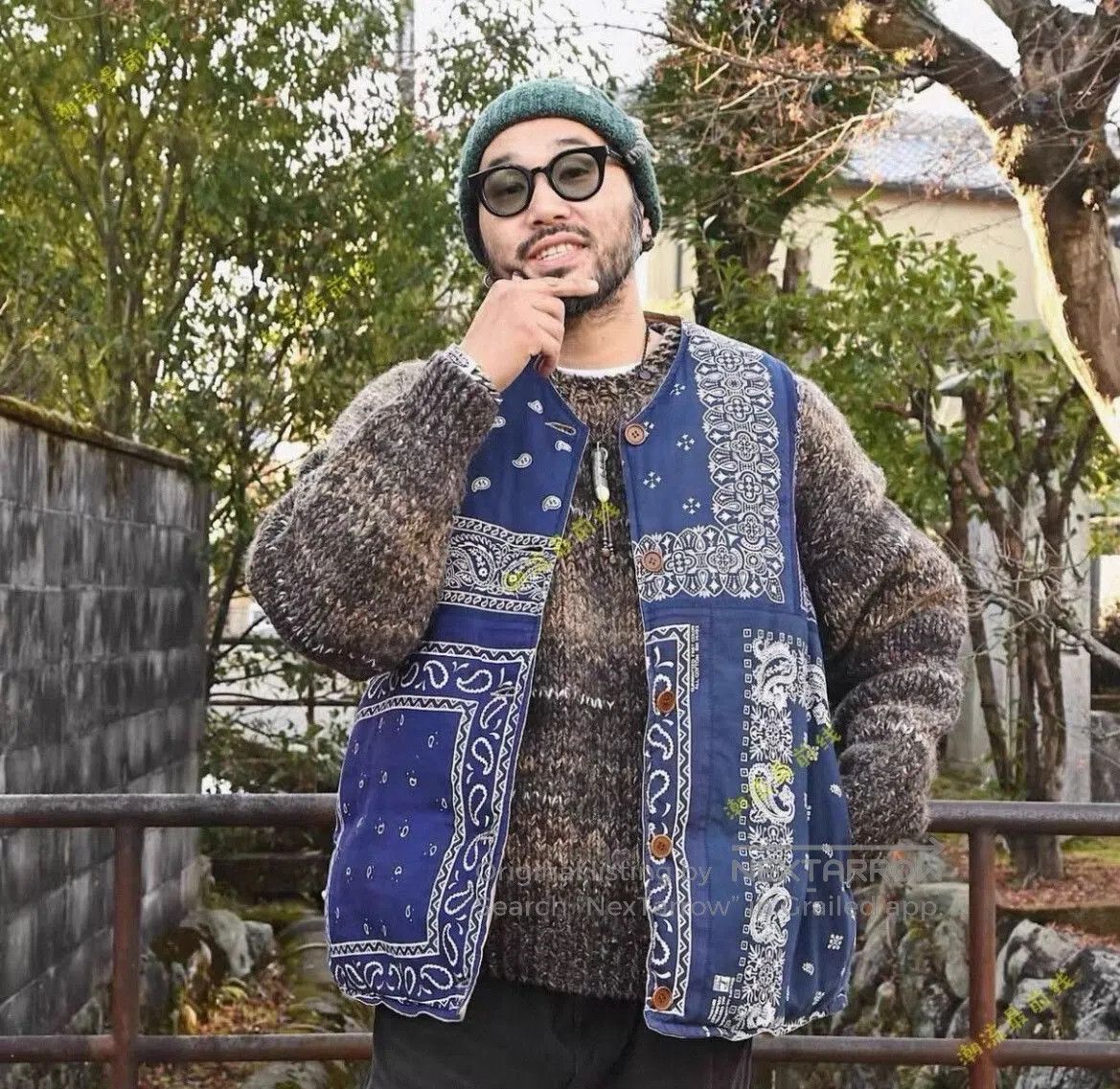 Visvim VISVIM Amplus Crew Gradient Knit Sweater. Size US M / EU 48-50 / 2 - 8 Thumbnail