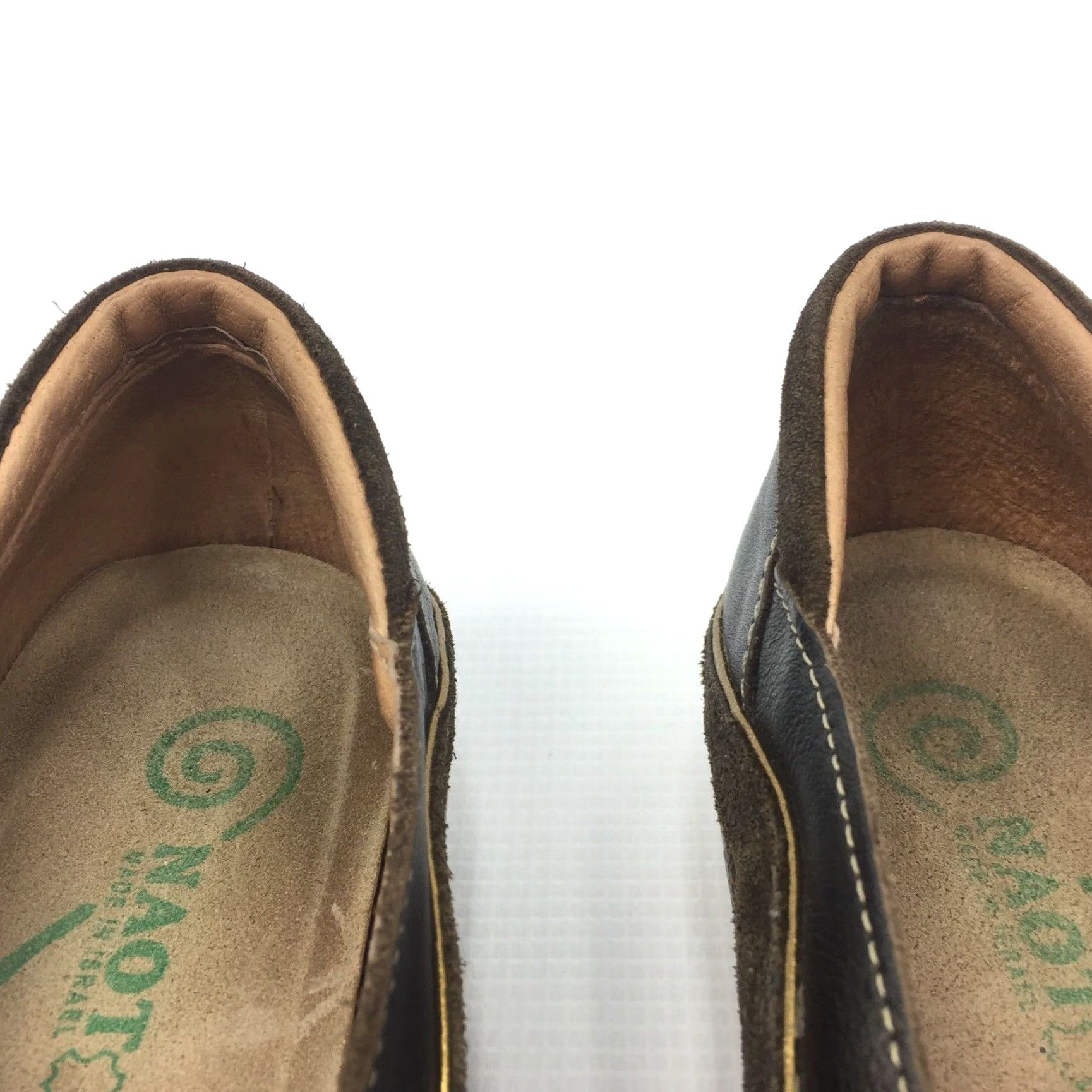 Vintage NAOT Matai Women's Sandals 6 / 37 Brown Gold Mary Jane Leather Flat Size US 6 / IT 36 - 5 Thumbnail