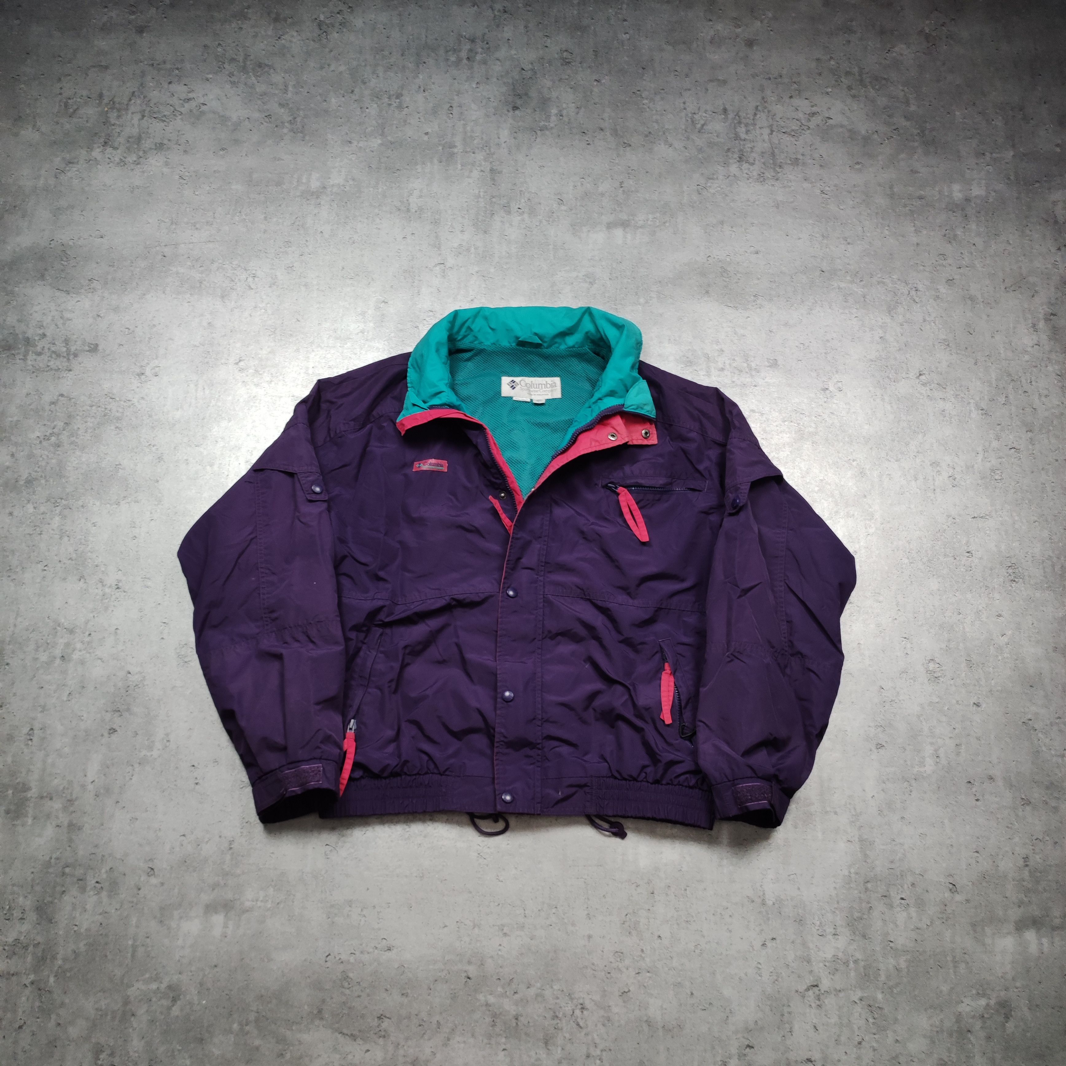Columbia Vintage 80s OG Columbia GorpCore Archive Light Jacket Size US L / EU 52-54 / 3 - 1 Thumbnail
