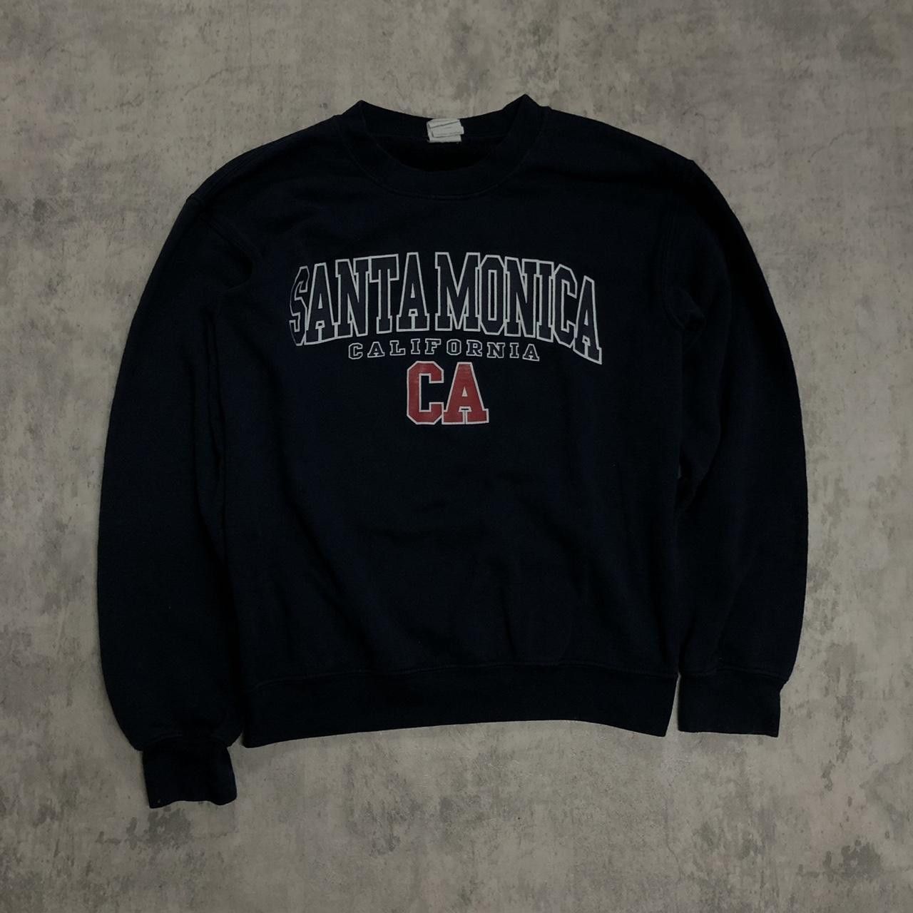 Other Navy blue Santa Monica California crewneck sweatshirt #retro Size US S / EU 44-46 / 1 - 1 Thumbnail