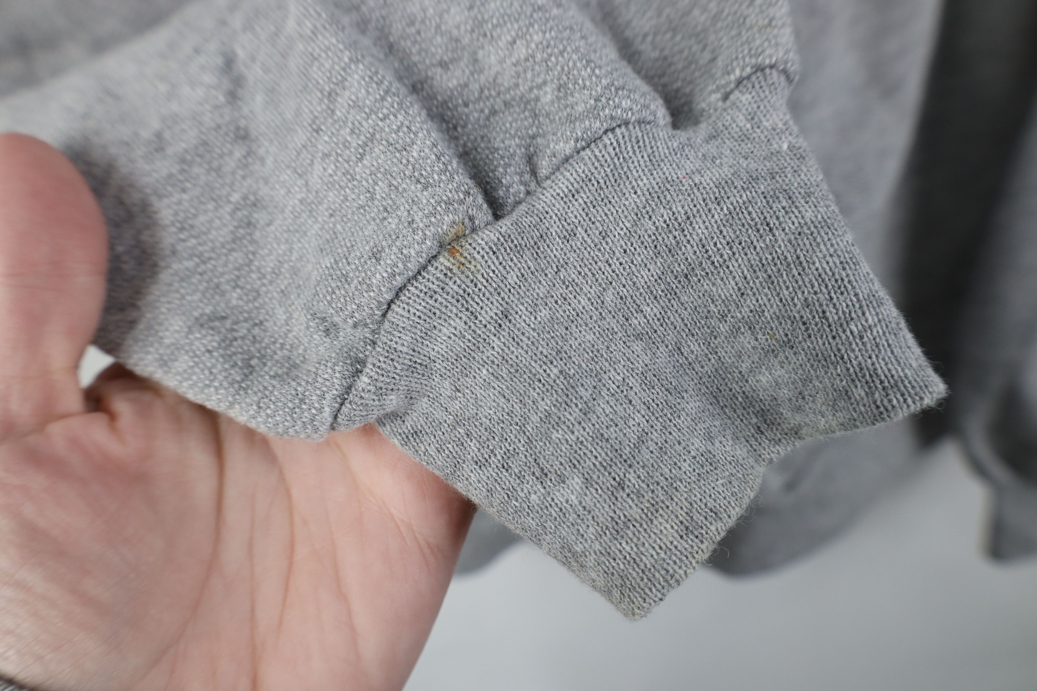Vintage Vintage 90s Y2K Streetwear Blank Crewneck Sweatshirt Gray Size US M / EU 48-50 / 2 - 6 Thumbnail