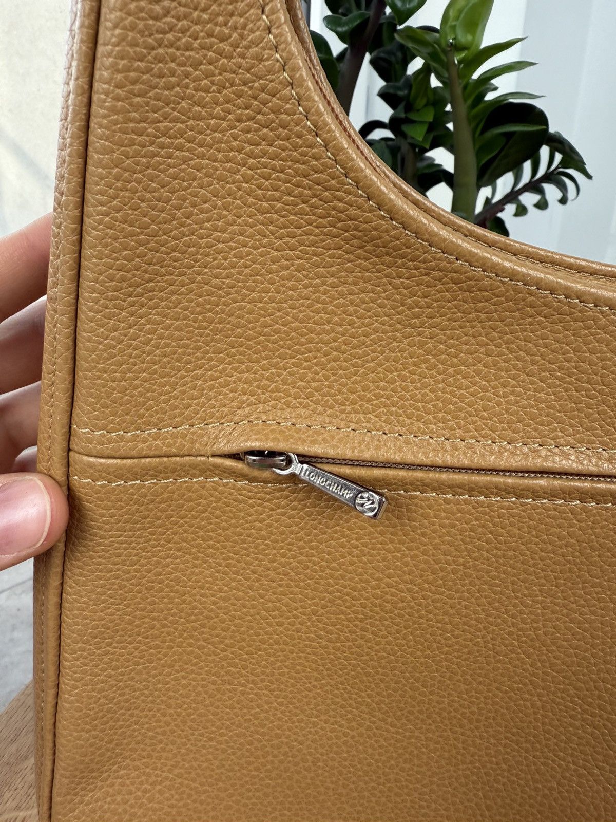 Longchamp Longchamp Shoulder Leather Bag Size ONE SIZE - 10 Thumbnail