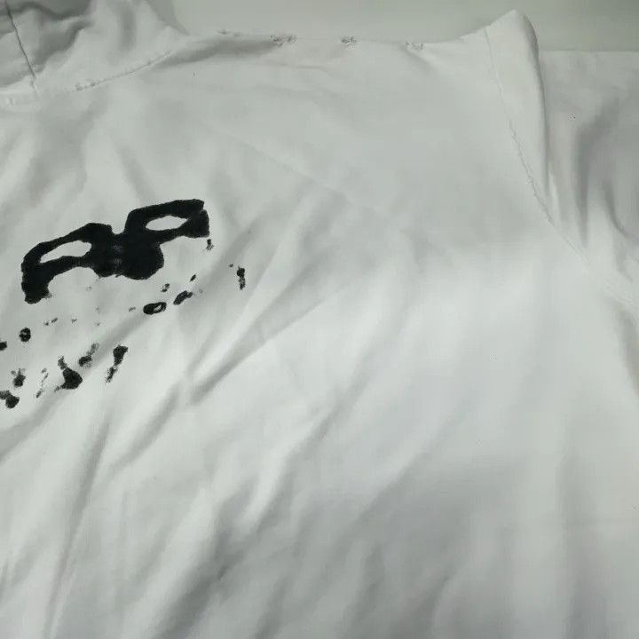Other Balenciaga Balenciaga White Graphic Hoodie for Men -2507 Size US XL / EU 56 / 4 - 7 Thumbnail