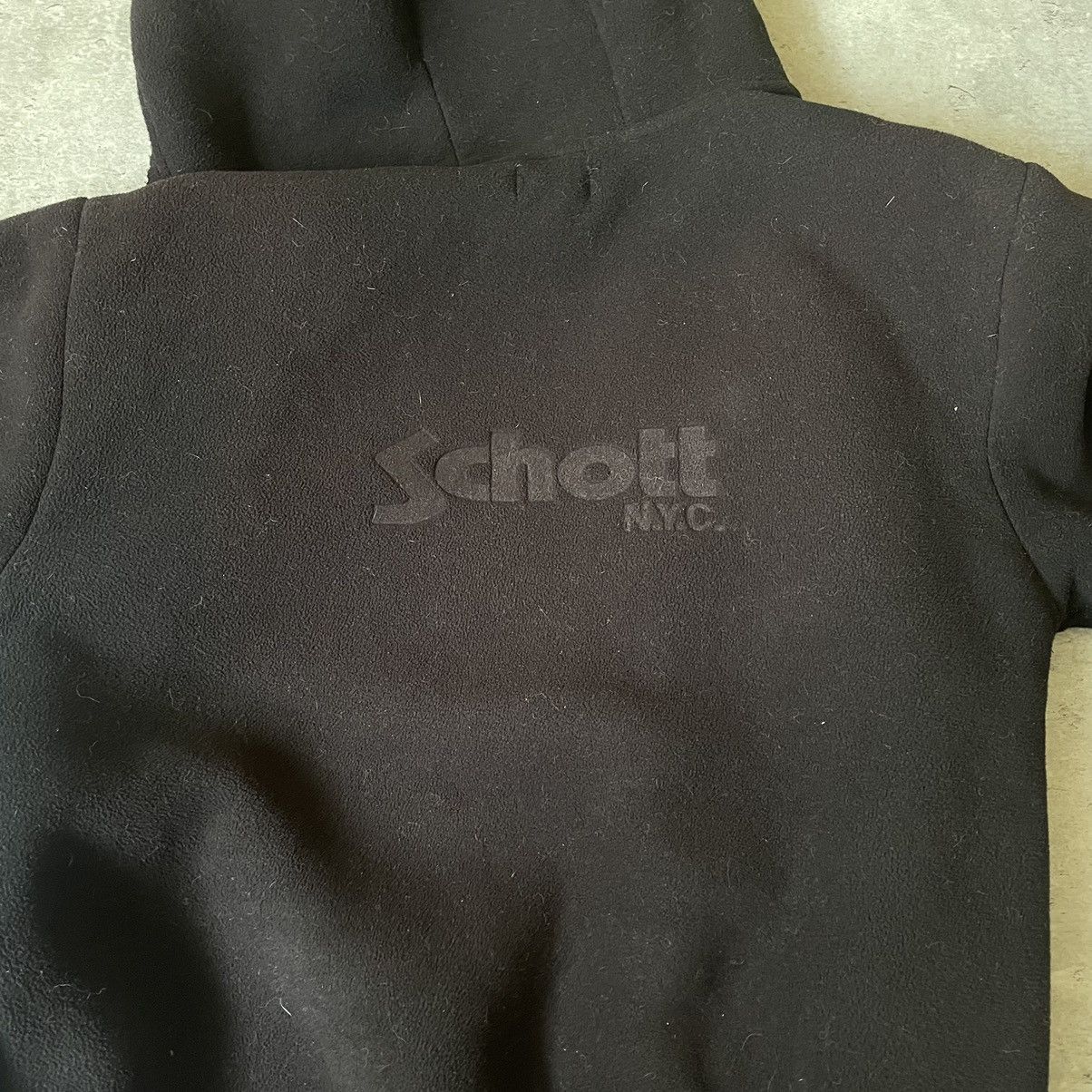 Schott × Vintage Flecce Bomber Schott Big Back Logo Size US L / EU 52-54 / 3 - 6 Thumbnail