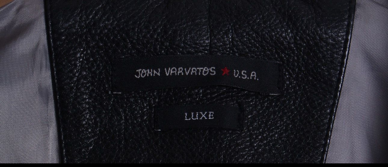 John Varvatos Jon Varvatos Textured Leather Jacket $1200 - Size US L / EU 52-54 / 3 - 3 Thumbnail