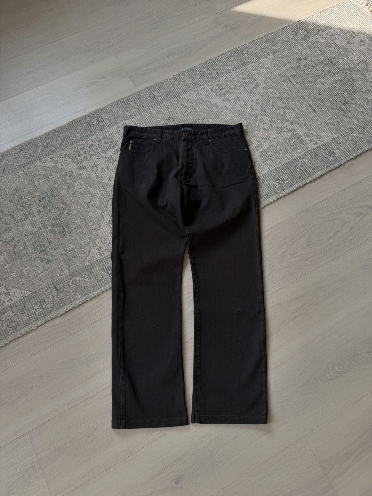 Armani Armani Jeans Vintage Wide Leg Bootcut Denim Jeans Size US 34 / EU 50 - 2 Thumbnail