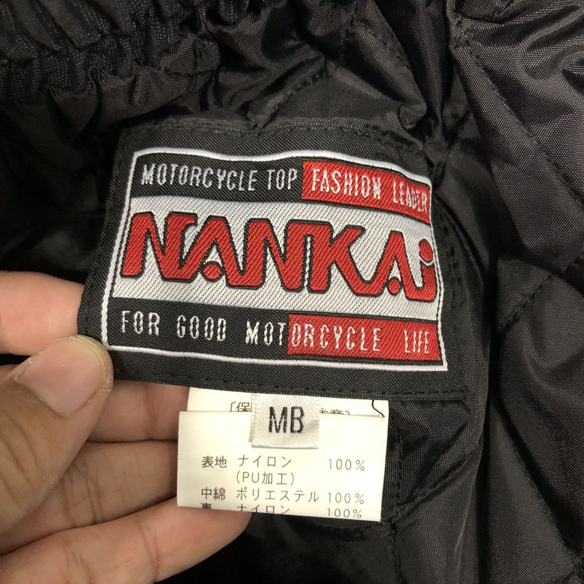 Japanese Brand 📌Vintage Racing Motorcross Nankai Big Logo Spell Out Size US 28 / EU 44 - 15 Thumbnail