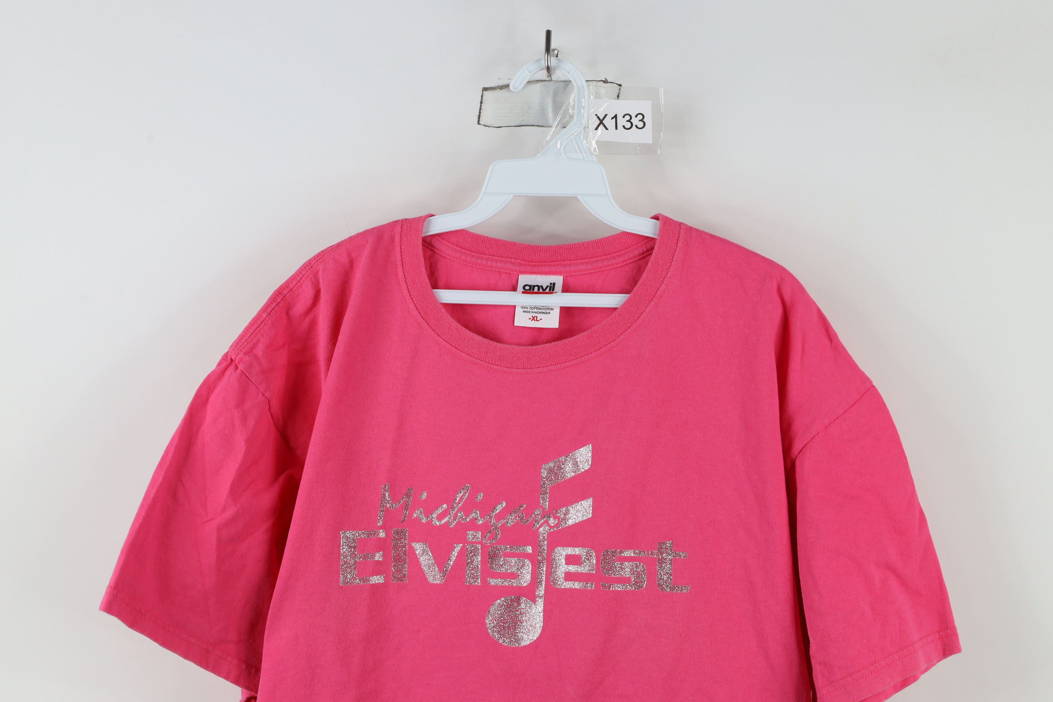 Vintage Vintage Michigan Elvis Fest Elvis Presley T-Shirt Cotton Size XL / US 12-14 / IT 48-50 - 2 Thumbnail