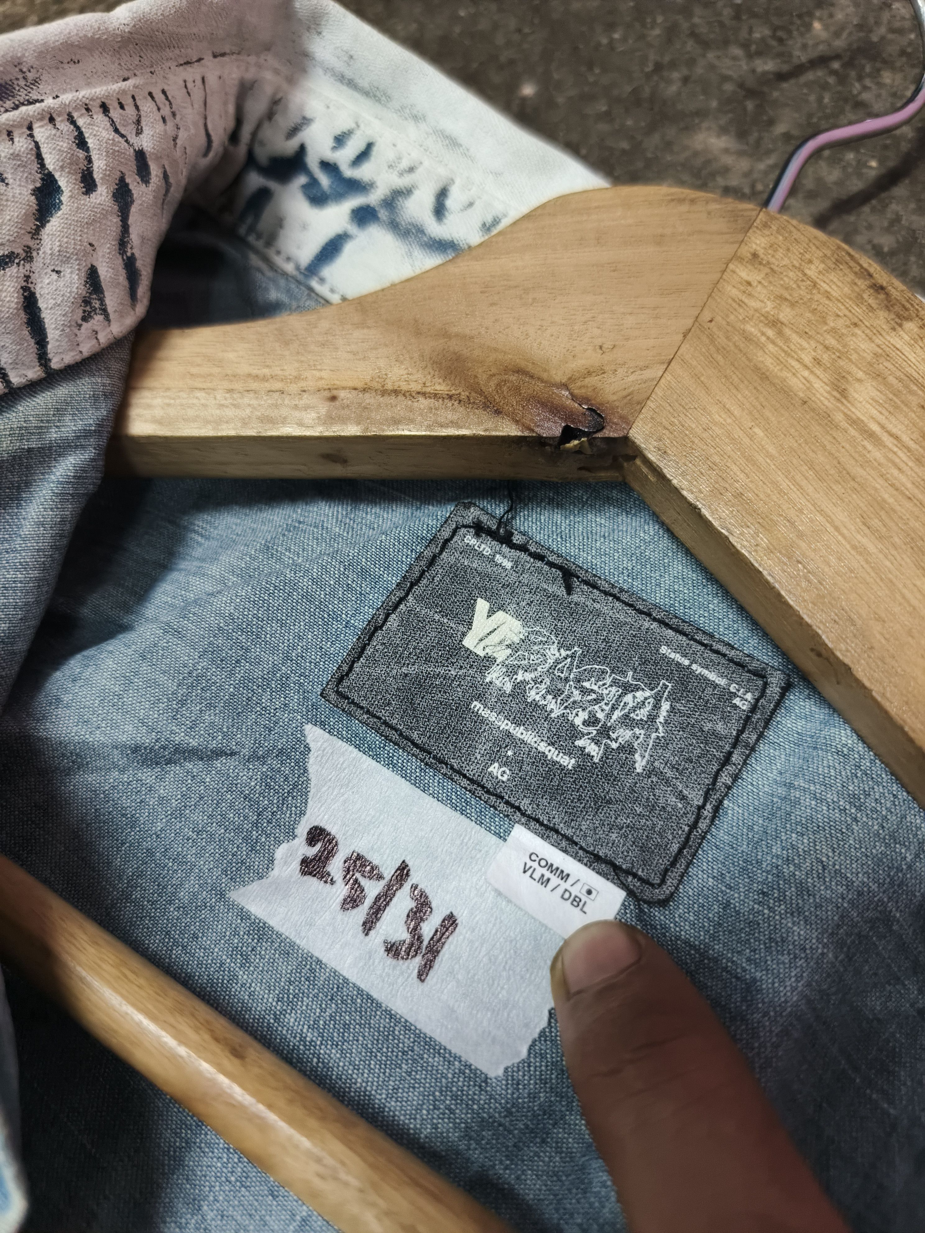 Japanese Brand Yabasta Masspublicsquat Avant Garde Distressed Denim Jacket Size US L / EU 52-54 / 3 - 10 Thumbnail