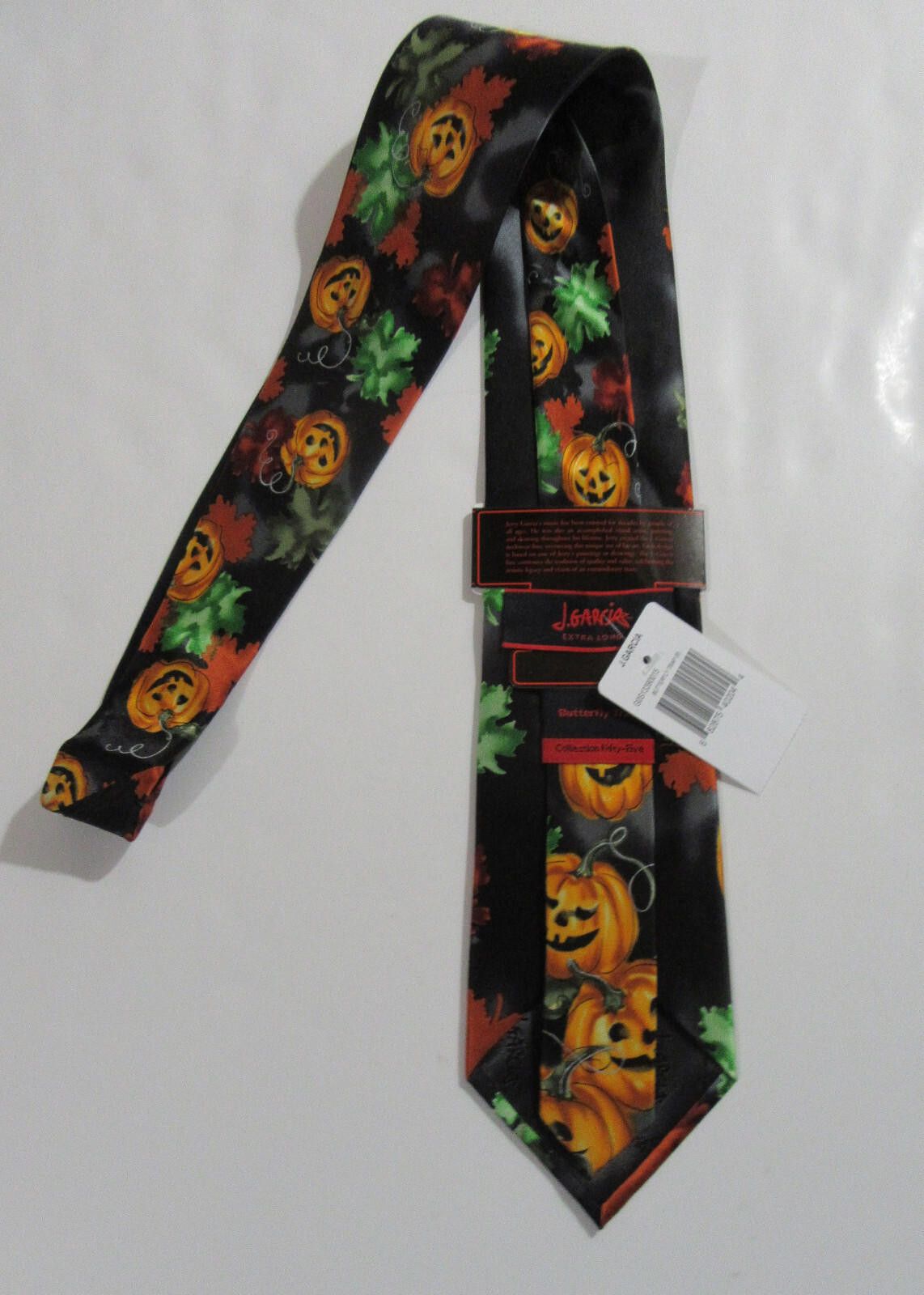 Designer Jerry Garcia XL Necktie Collection 55 Halloween NWT Size ONE SIZE - 3 Thumbnail