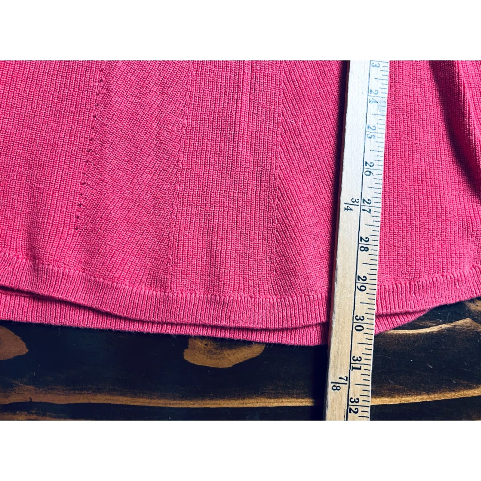 Talbots Talbots Sweater Women's Size Medium Pullover Long Sleeve Salmon Pink Regular Fit Casual Vintage No N/A Size M / US 6-8 / IT 42-44 - 4 Thumbnail