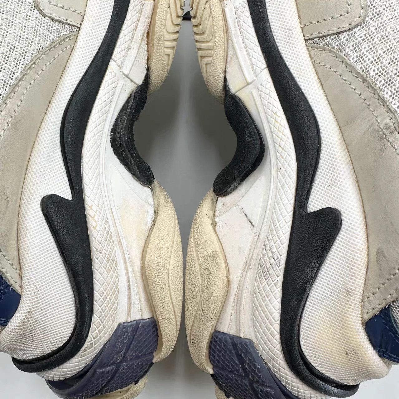 Balenciaga Balenciaga Triples White & Purple Dad Sneakers K12 Size US 6 / IT 36 - 6 Thumbnail