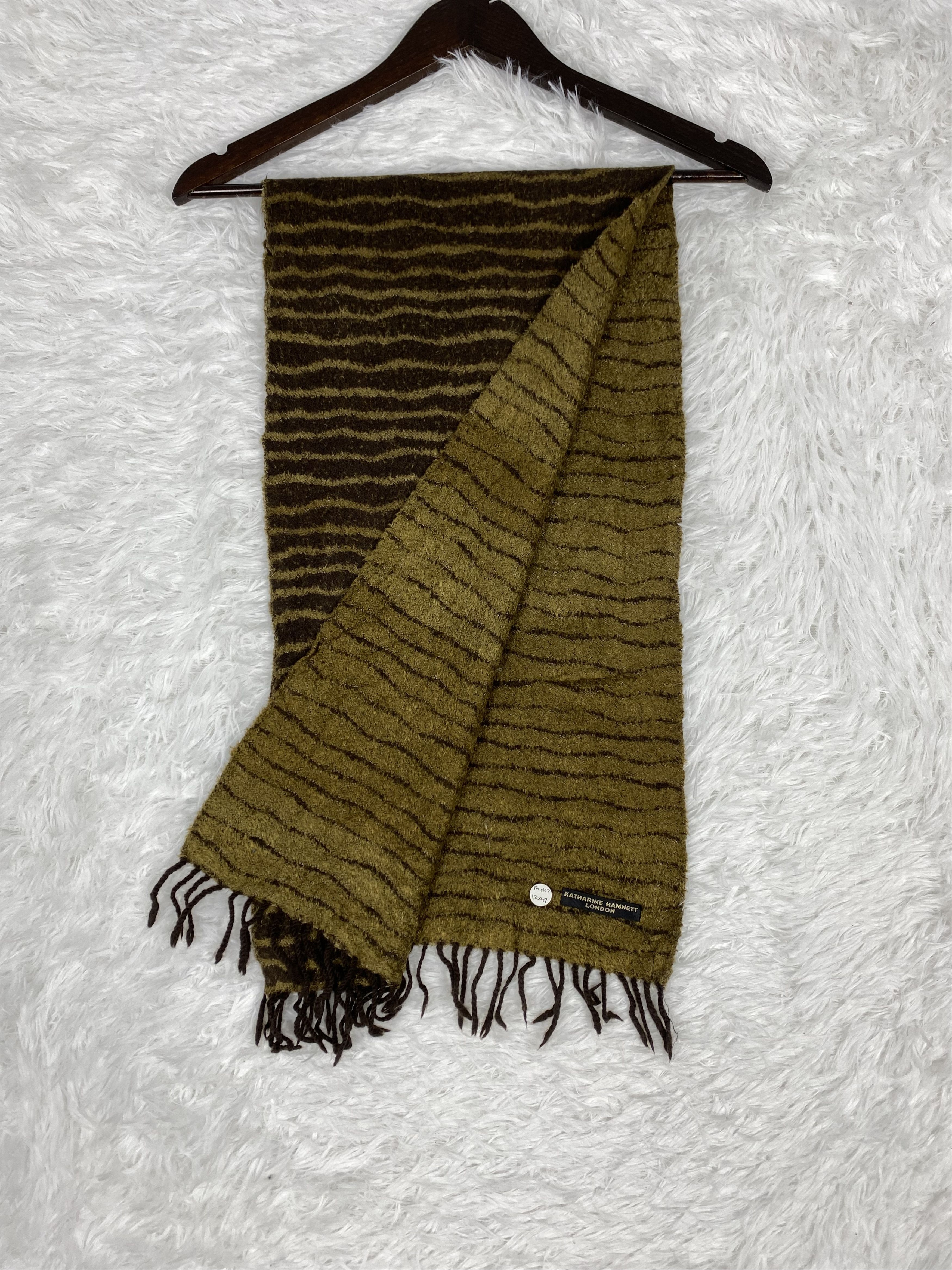Katharine Hamnett London Vintage Katharine Hamnett Scarf / Muffler Neckwear PM0107 Size ONE SIZE - 9 Thumbnail