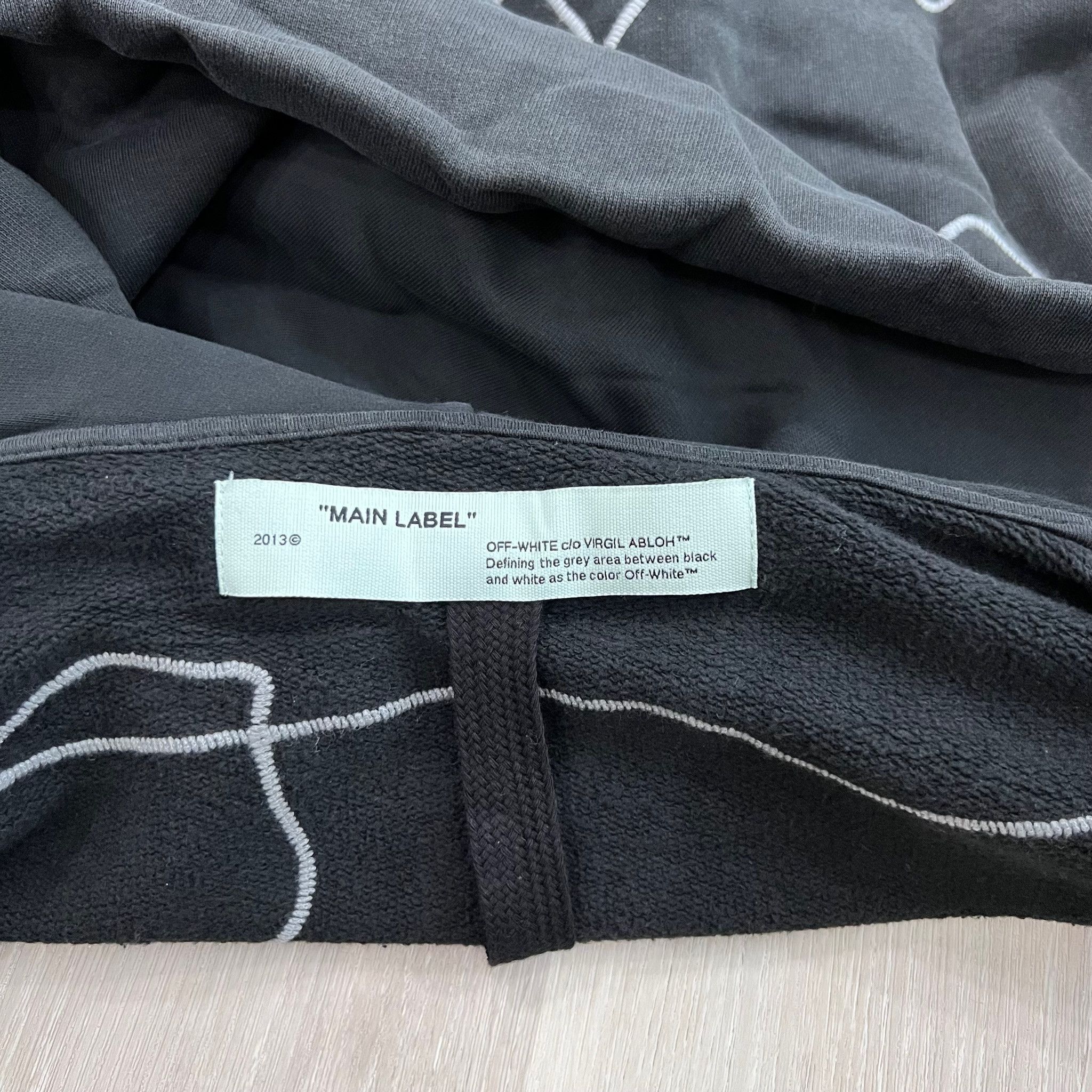 Off-White Off-white Arrows Extended Lace Full Zip Hooded Jacket Size US M / EU 48-50 / 2 - 7 Thumbnail