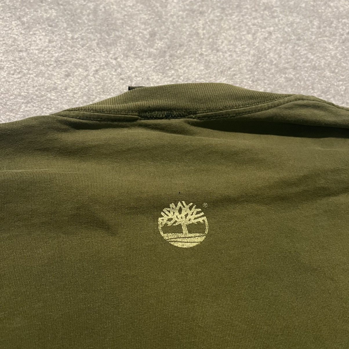 Timberland × Vintage Vintage 1990s Timberland Authentic Weathergear Boot Logo Tee Size US XL / EU 56 / 4 - 5 Thumbnail