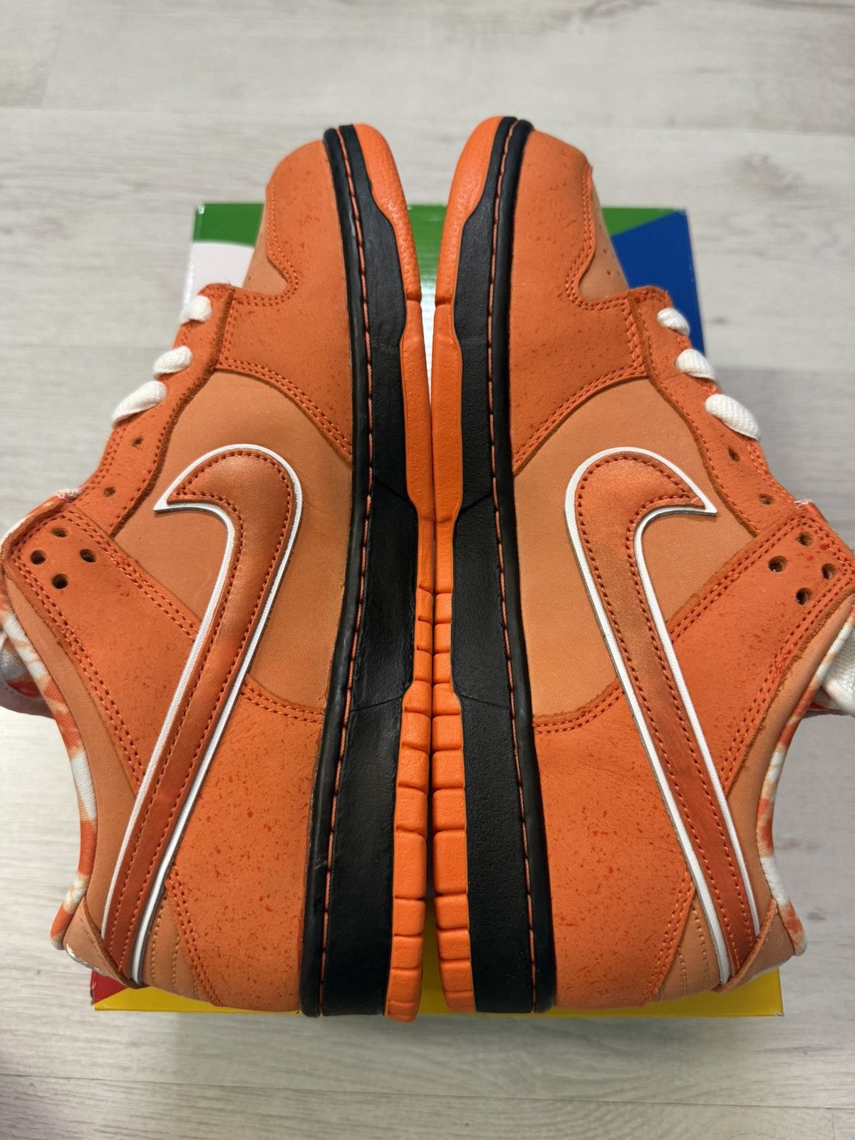 Nike 2022 Nike SB Dunk Low Concepts Orange Lobster Special Box Size US 9.5 / EU 42-43 - 4 Thumbnail