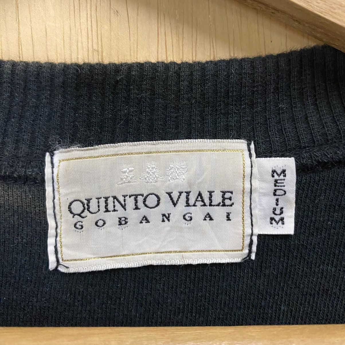 Japanese Brand Quinto Viale Gobangai Japanase Designer Big Logo Sweatshirt Size US M / EU 48-50 / 2 - 9 Thumbnail