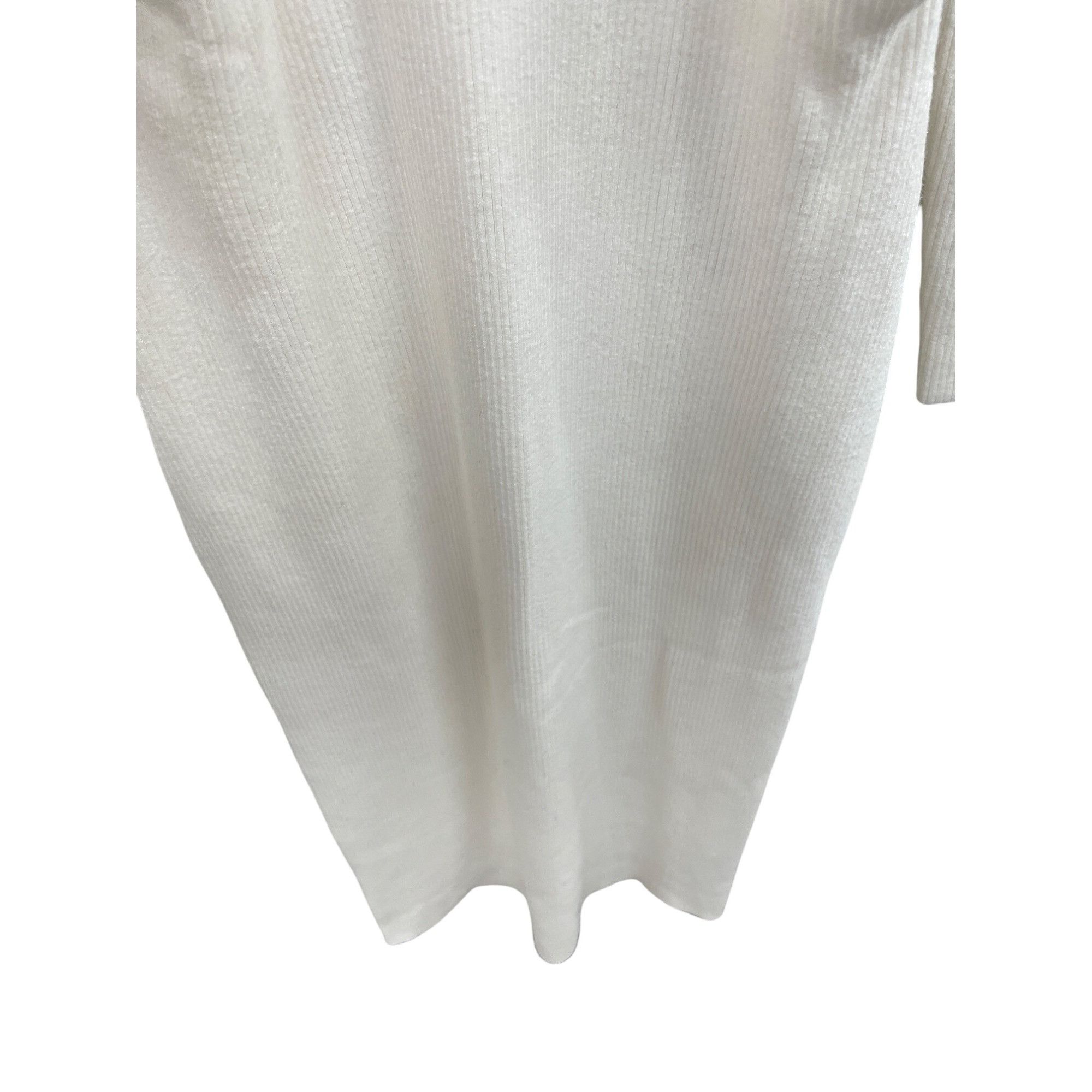 Abercrombie & Fitch Abercrombie & Fitch Long-Sleeve Ribbed Knit sweater maxi dre Size L / US 10 / IT 46 - 8 Thumbnail