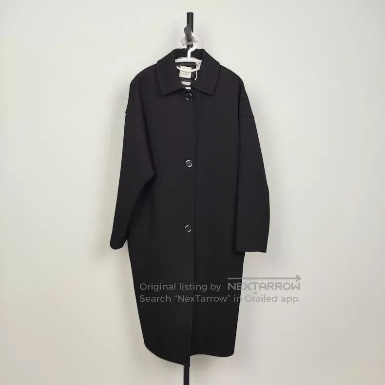 Hermes Hermes Black Woolen Coat Size XS / US 0-2 / IT 36-38 - 1 Thumbnail