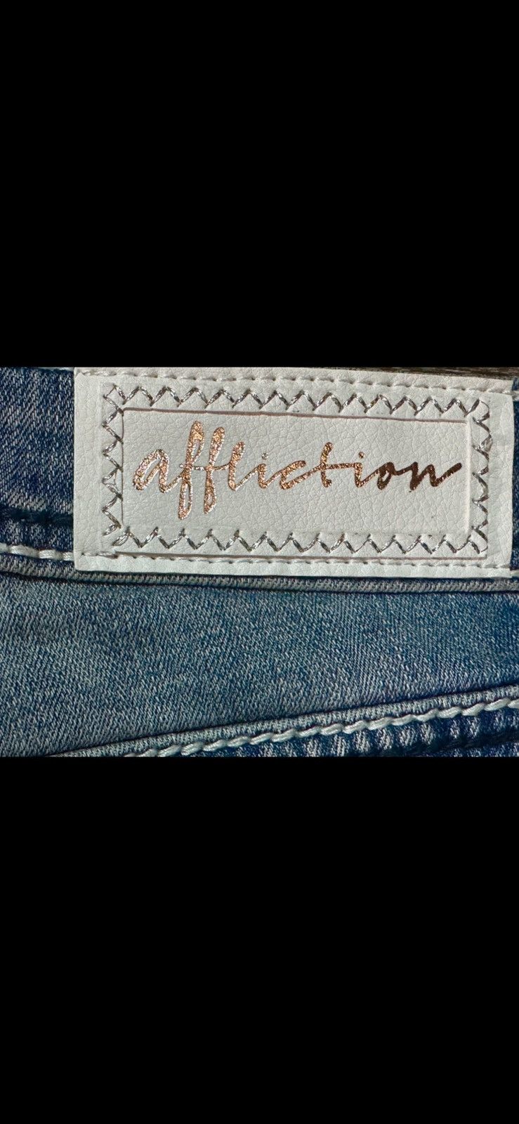 Affliction × Vintage “JADE FLEUR ARIZONA”affliction jeans Size 29" - 3 Thumbnail