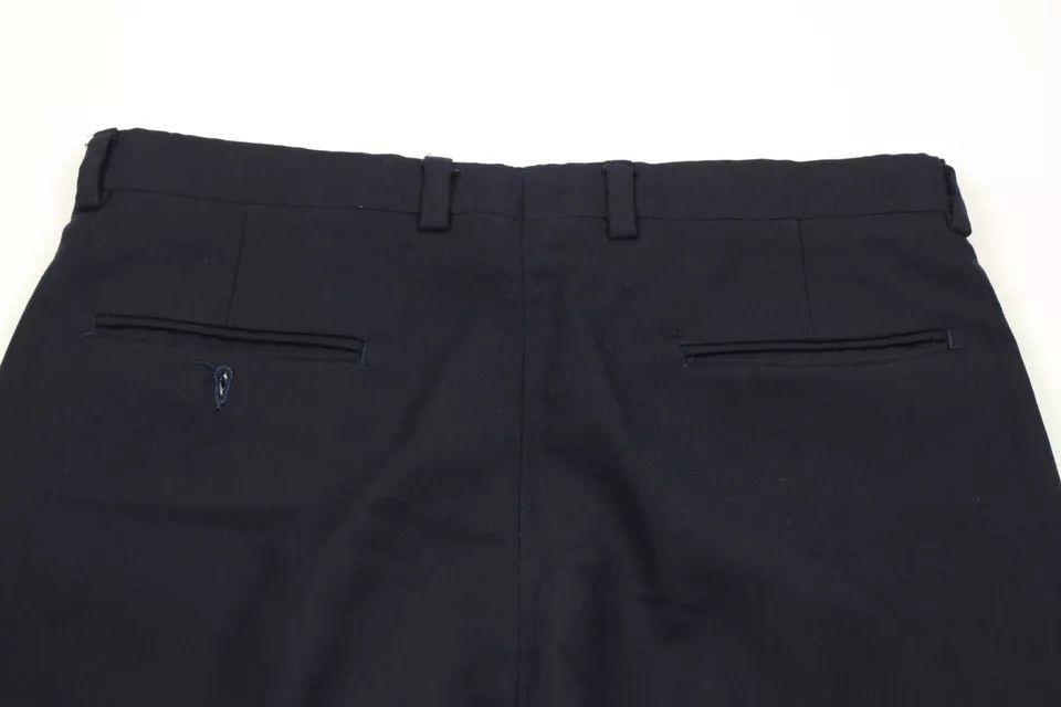 Pendleton × Vintage Vintage 70s Pendleton Wool Wide Leg Pants Trousers Blue USA Size US 34 / EU 50 - 9 Thumbnail