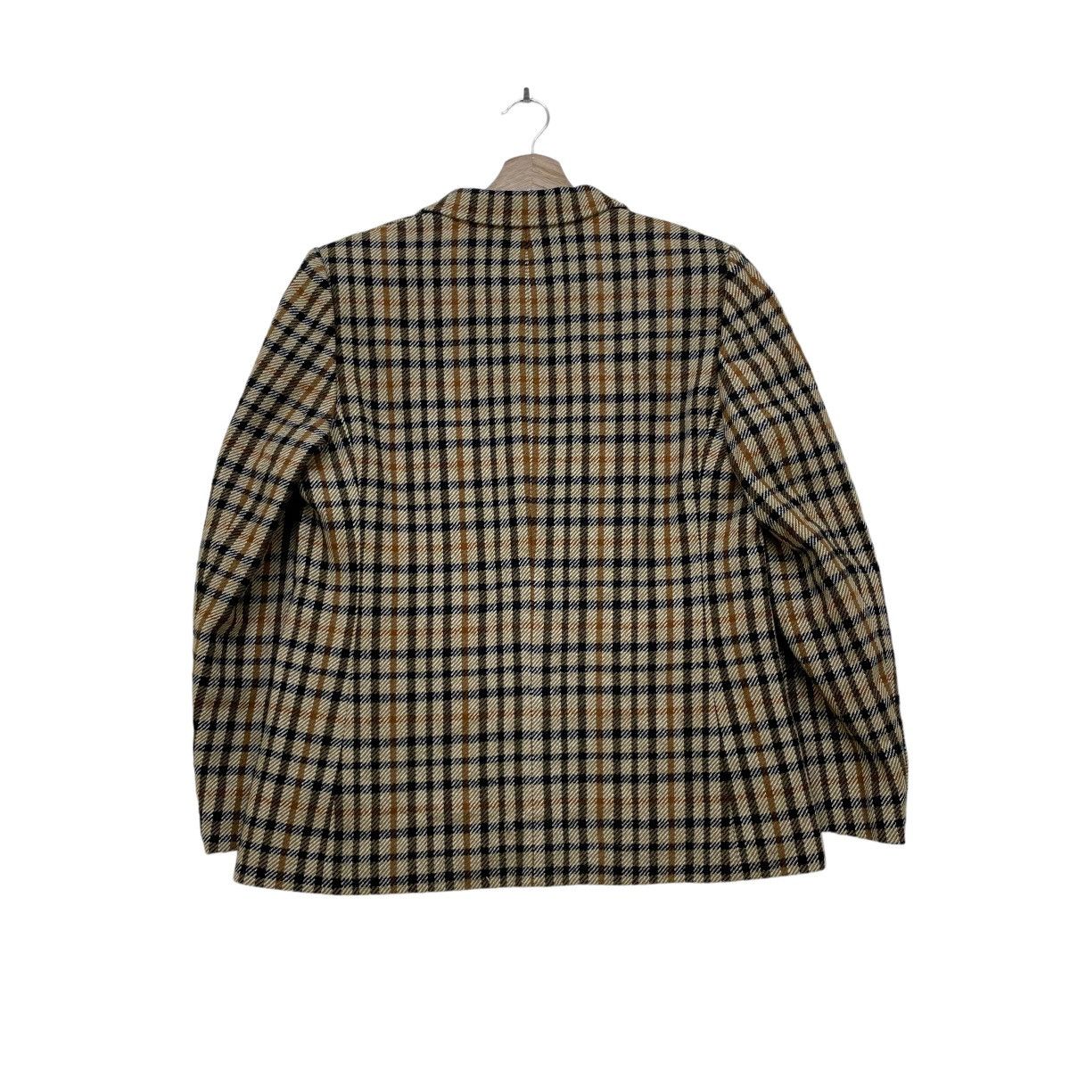 DAKS Daks London Checked Casual Jacket Size S / US 4 / IT 40 - 3 Thumbnail