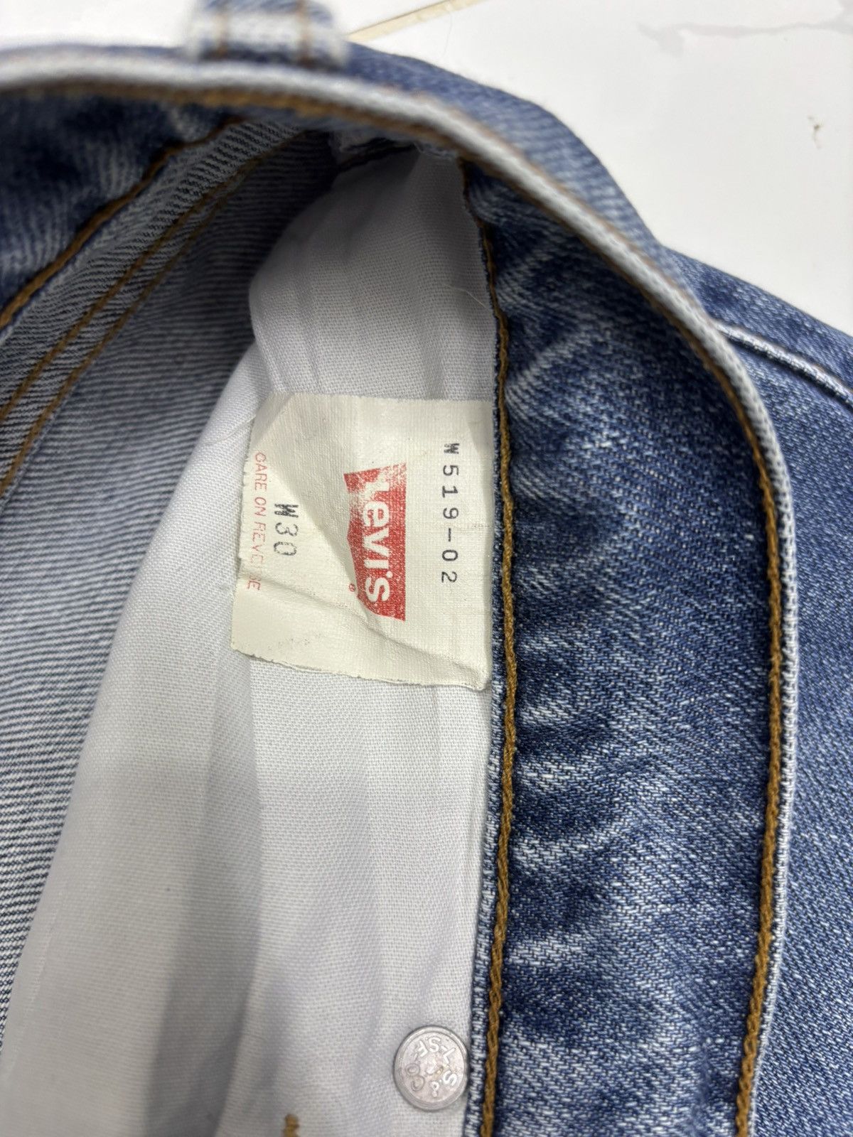 Levi's × Levi's Vintage Clothing Vintage Levis W519 Made In Japan Washed Denim Jeans Size 28" / US 6 / IT 42 - 10 Thumbnail