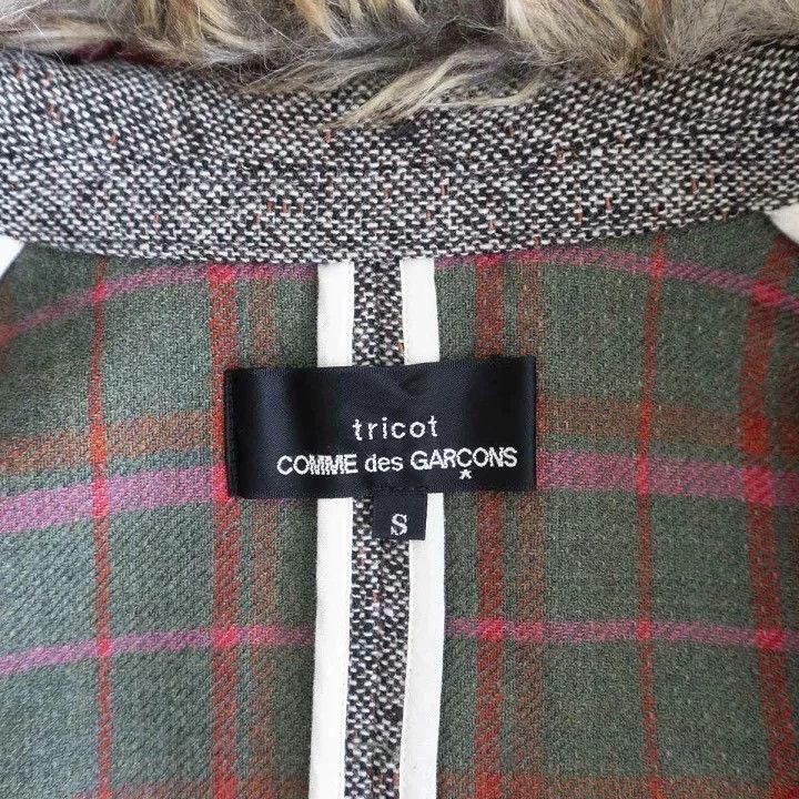 Other Comme Des Garcons Wool coat with fur collar Size S / US 4 / IT 40 - 4 Thumbnail
