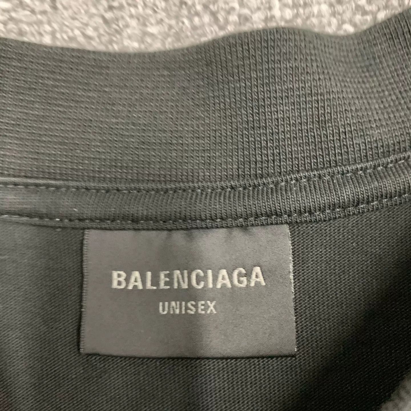 Balenciaga BALENCIAGA Black 3M Reflective Logo Back SS T M Size US M / EU 48-50 / 2 - 4 Thumbnail