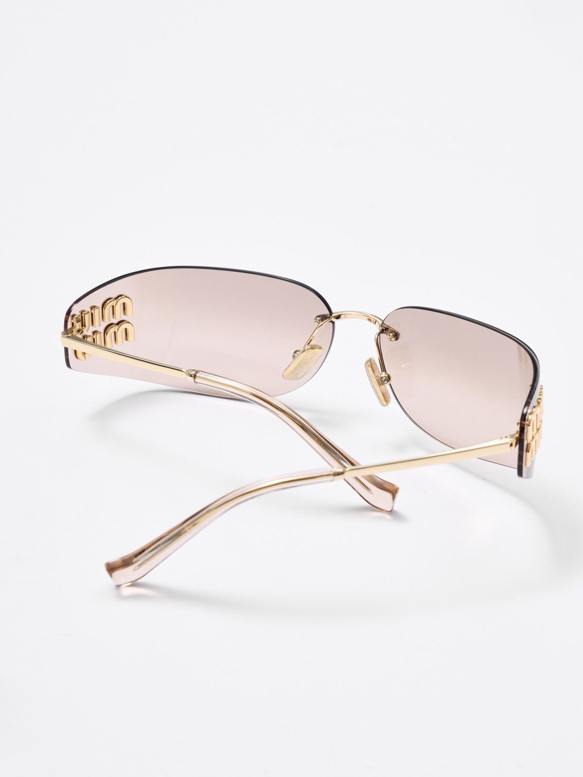 Miu Miu MIU MIU SMU A51 5AK20P GOLD Size ONE SIZE - 4 Thumbnail
