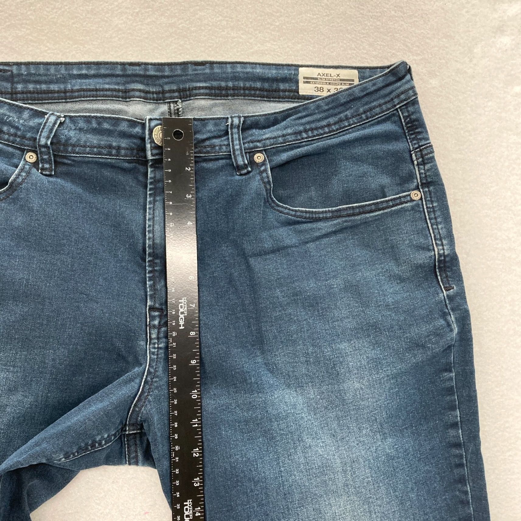Buffalo David Bitton Buffalo David Bitton Jeans Mens 38x30 Slim Straight Blue Stretch Denim Shirt Size US 38 / EU 54 - 7 Thumbnail