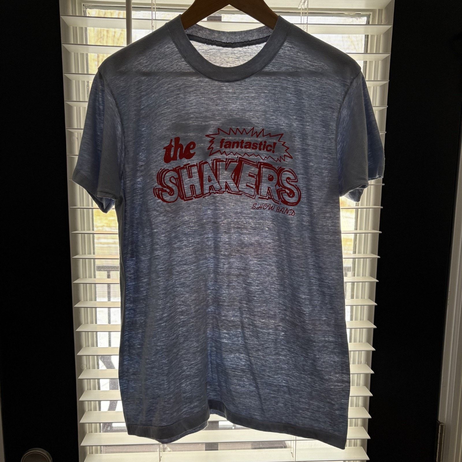 Vintage Vintage Paper Thin T-Shirt Size M 1980s Band Sheer Burnout Size US M / EU 48-50 / 2 - 1 Thumbnail