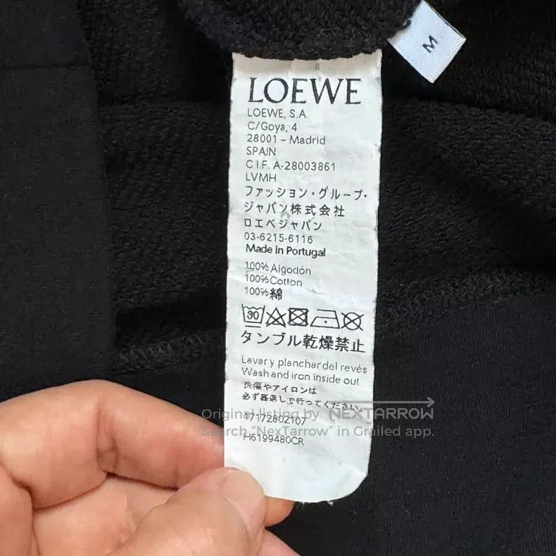 Loewe Loewe Floral Lettering Logo Hoodie Size US M / EU 48-50 / 2 - 4 Thumbnail
