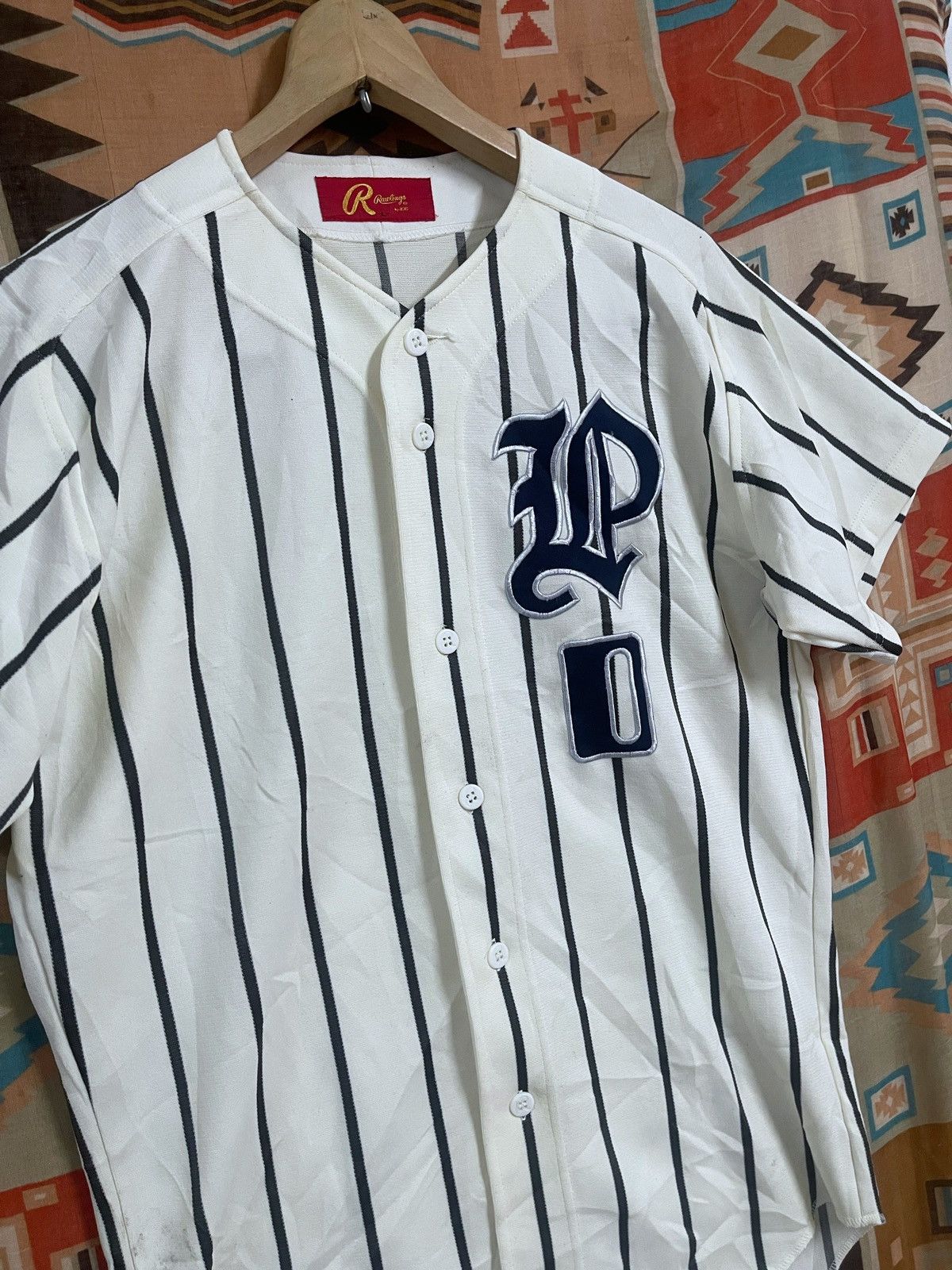Asics × Vintage Vintage Baseball Jersey L Rawlings by Asisc Japan J League Size US L / EU 52-54 / 3 - 4 Thumbnail