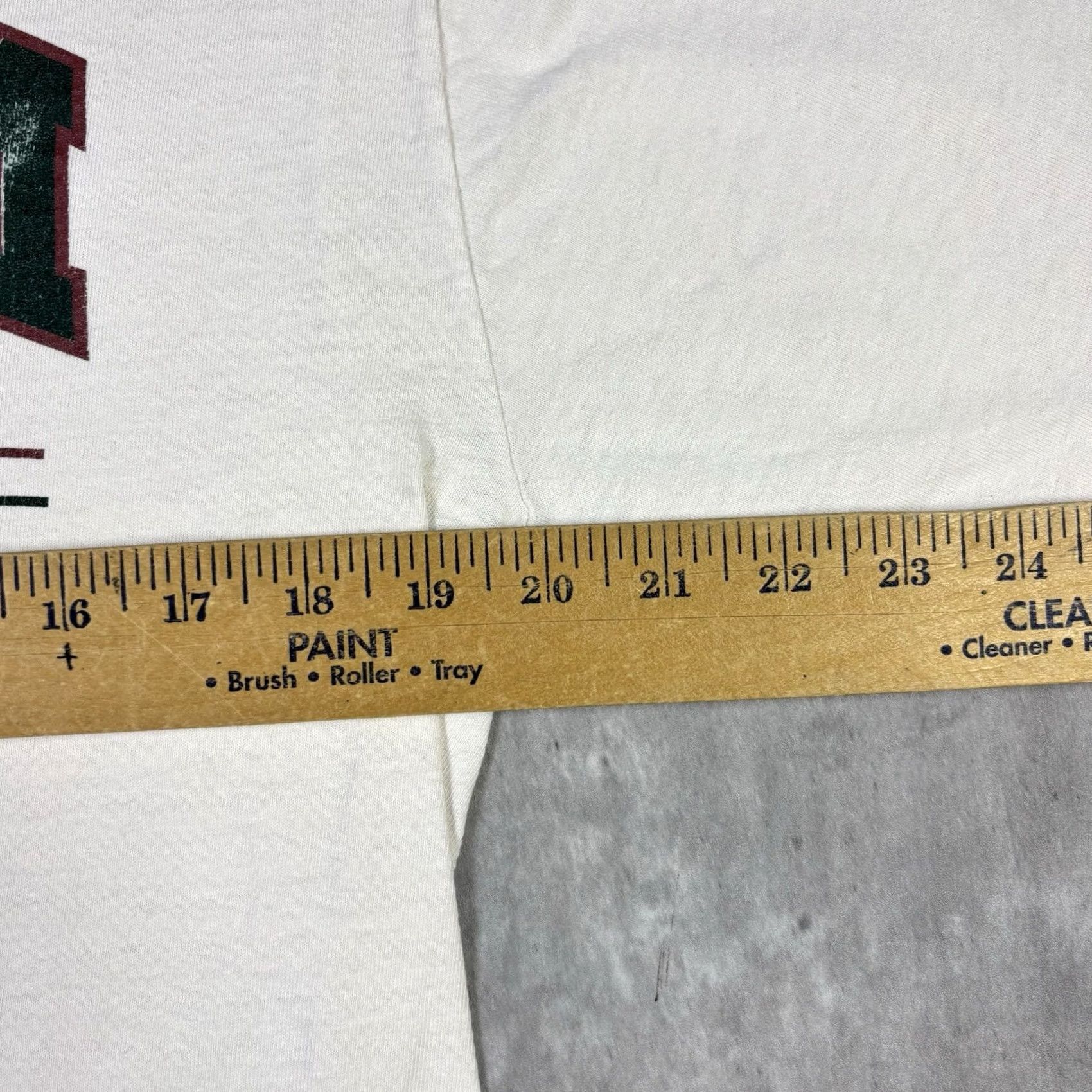 Vintage VINTAGE Custom Screen Printing Promo Art T Shirt Long Sleeve Adult Medium 90s White Nike? Size US M / EU 48-50 / 2 - 3 Thumbnail