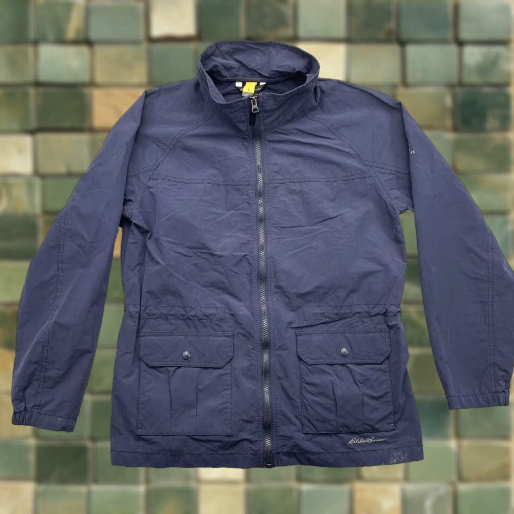 Eddie Bauer Eddie Bauer Parka Windbreaker Jacket Women Large Travex Gorpcore Outdoor Classic Jacket Size L / US 10 / IT 46 - 1 Thumbnail