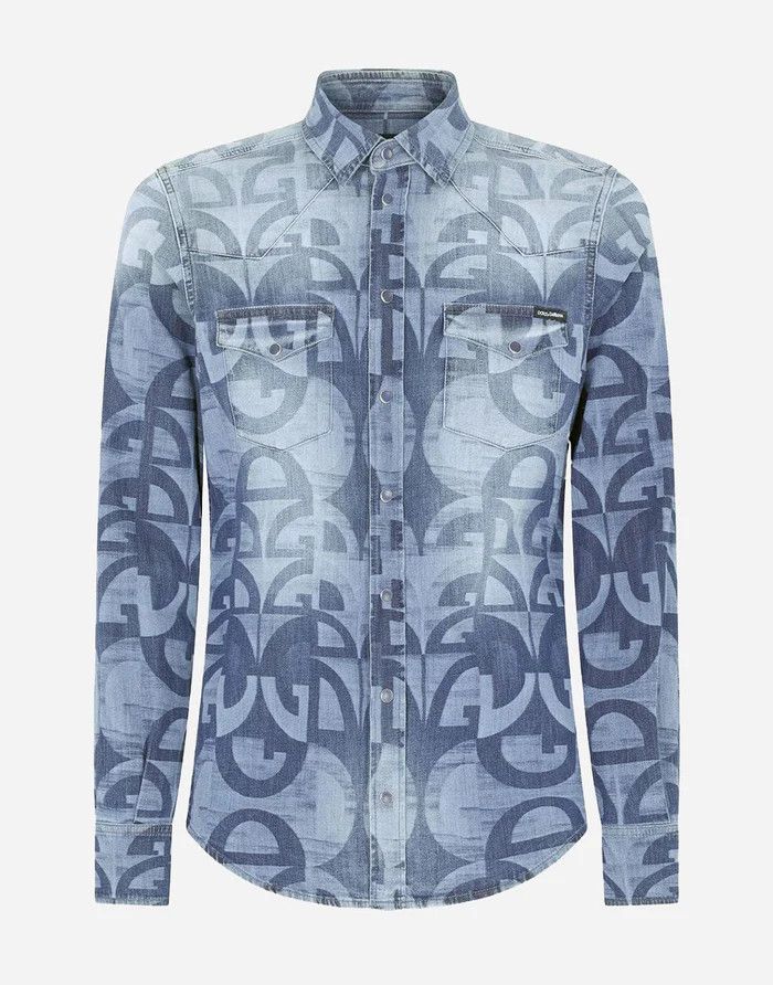 o1y0125 Denim Shirt in Blue
