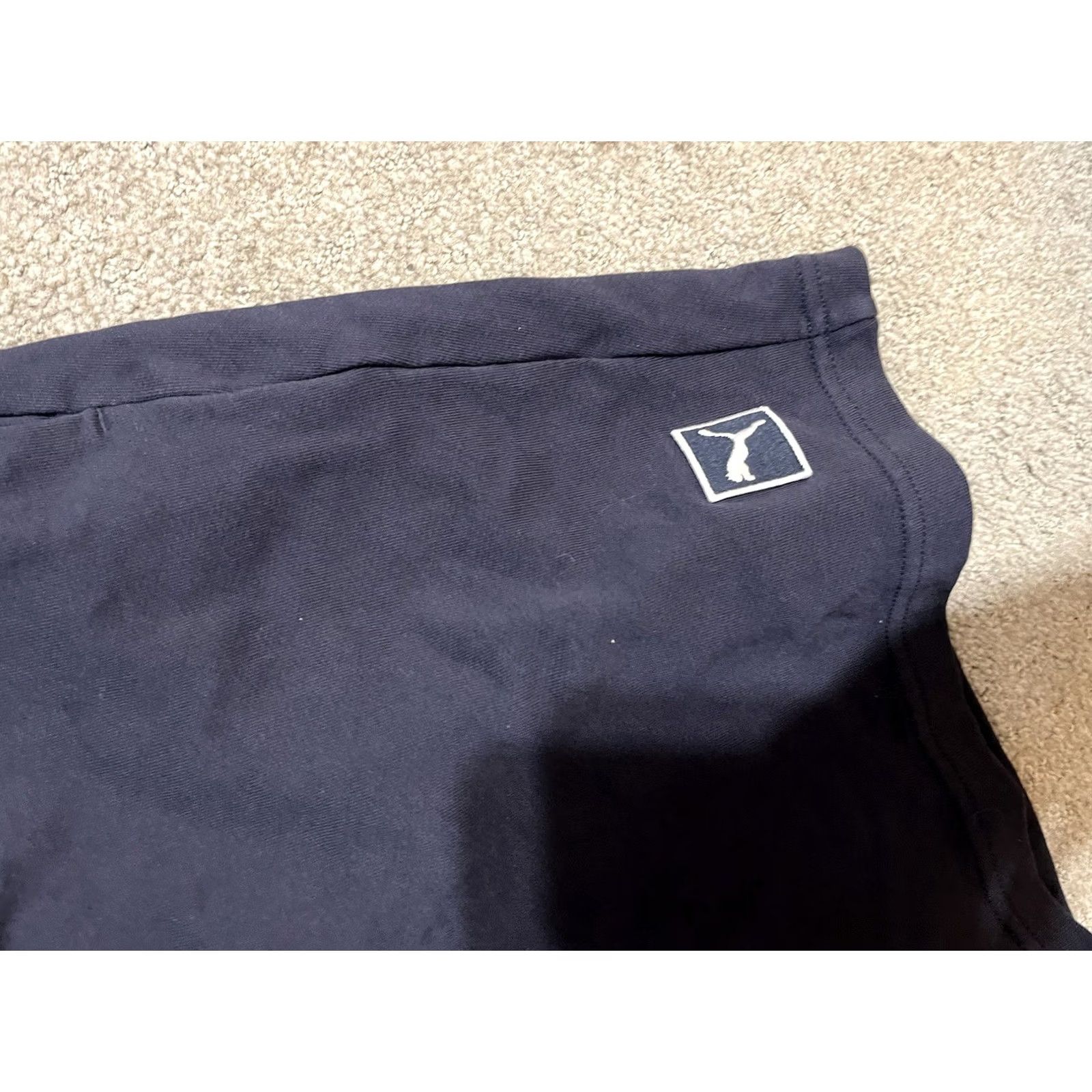 Puma Puma Shorts Men’s 2XL Athletic Elastic Waist Drawstring Navy Blue Adult Regular Athletic Shorts Mens Blue 2XL Drawstring Size US 39 - 3 Thumbnail