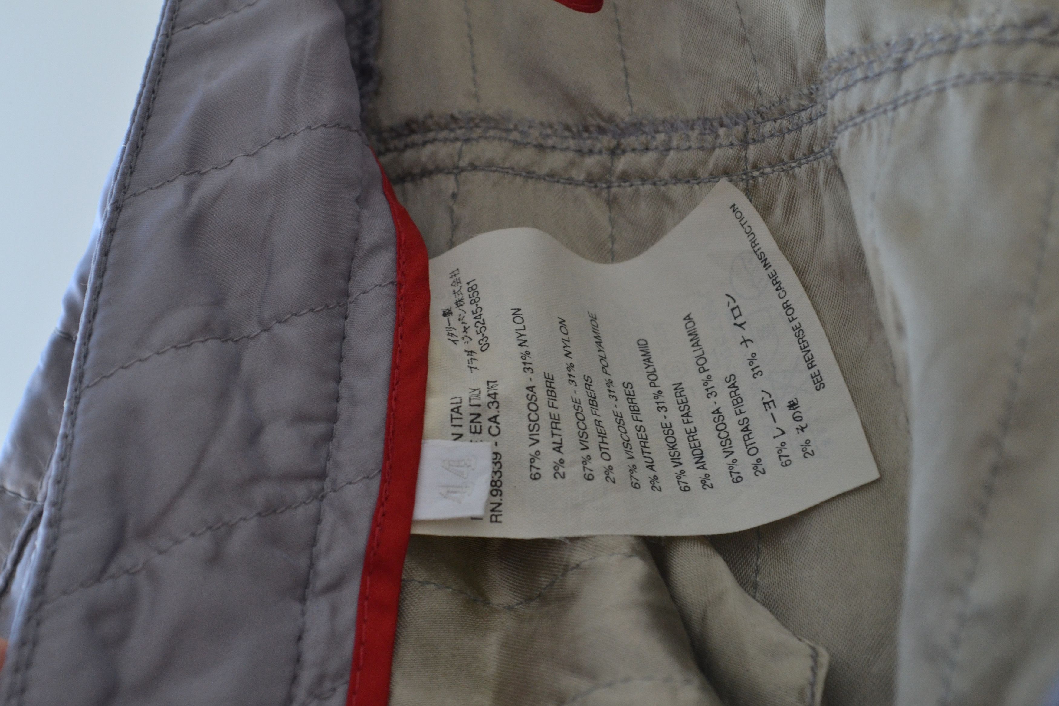 Prada PRADA Pants Nylon Trousers Belt Logo Sport Ski Quilted Size 30" / US 8 / IT 44 - 11 Thumbnail